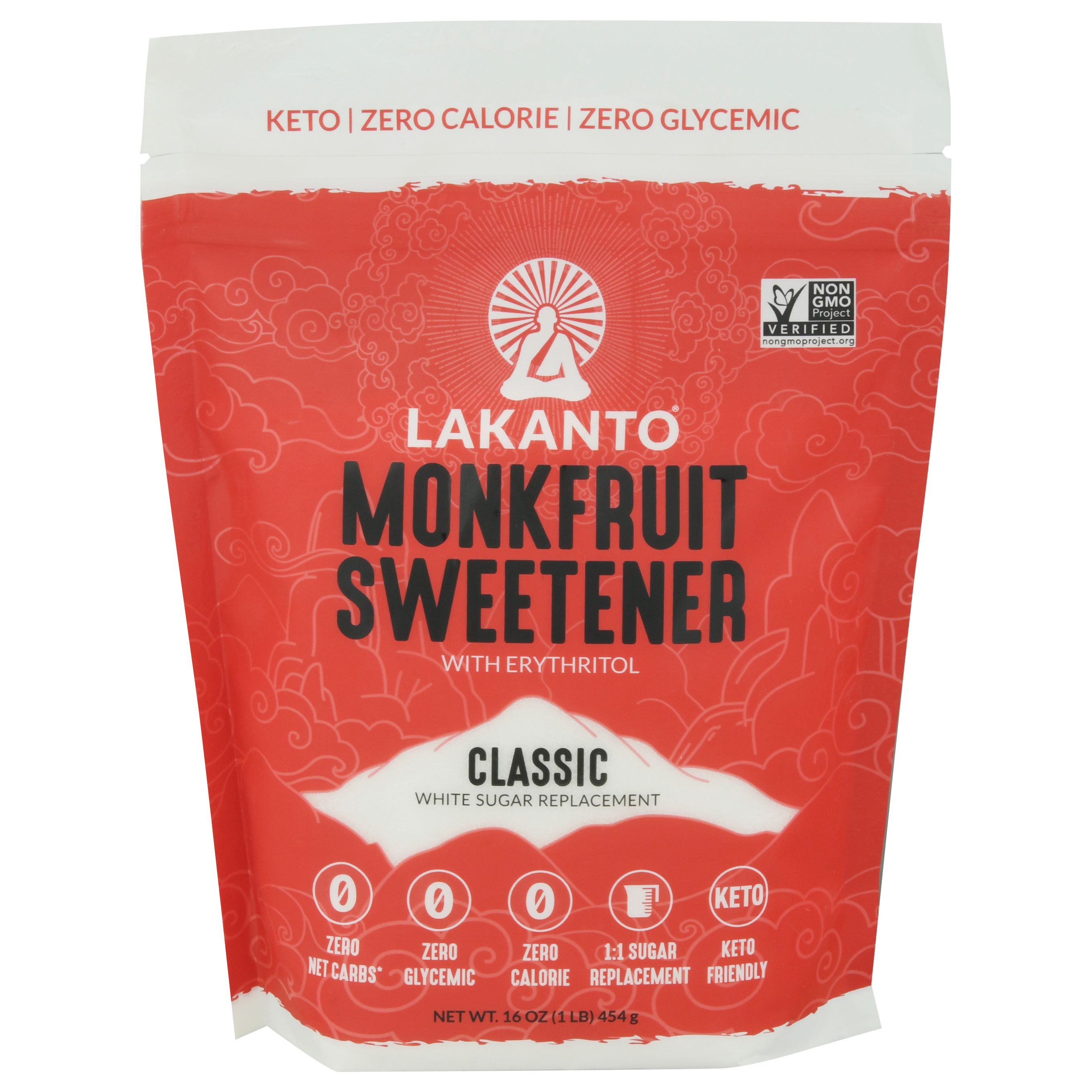 Lakanto Classic Monkfruit Sweetener with Erythritol