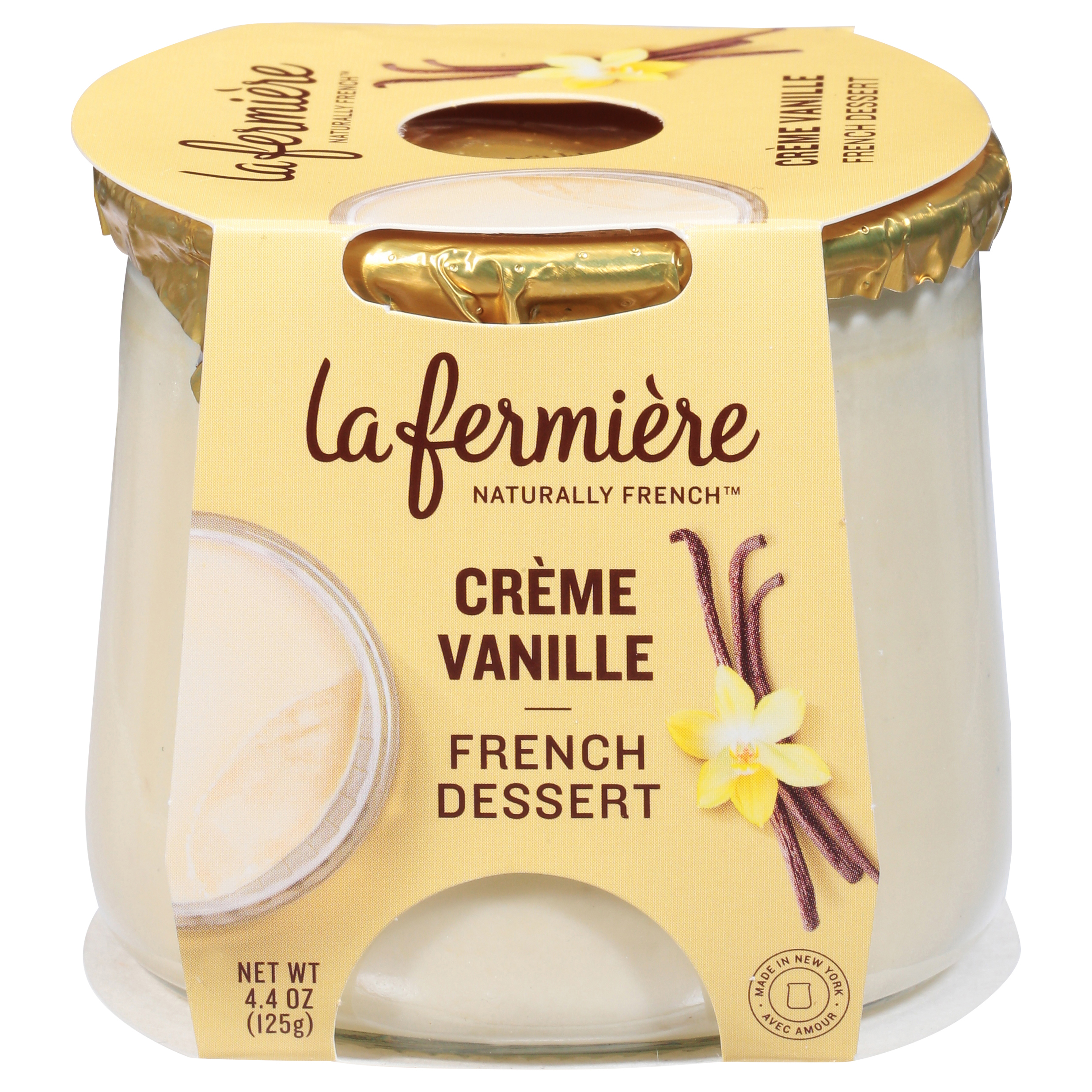 La Fermiere Creme Vanille French Dessert