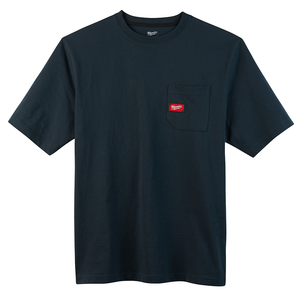 Product image for MILW 601BL-L HD Pocket T-Shirt - SS