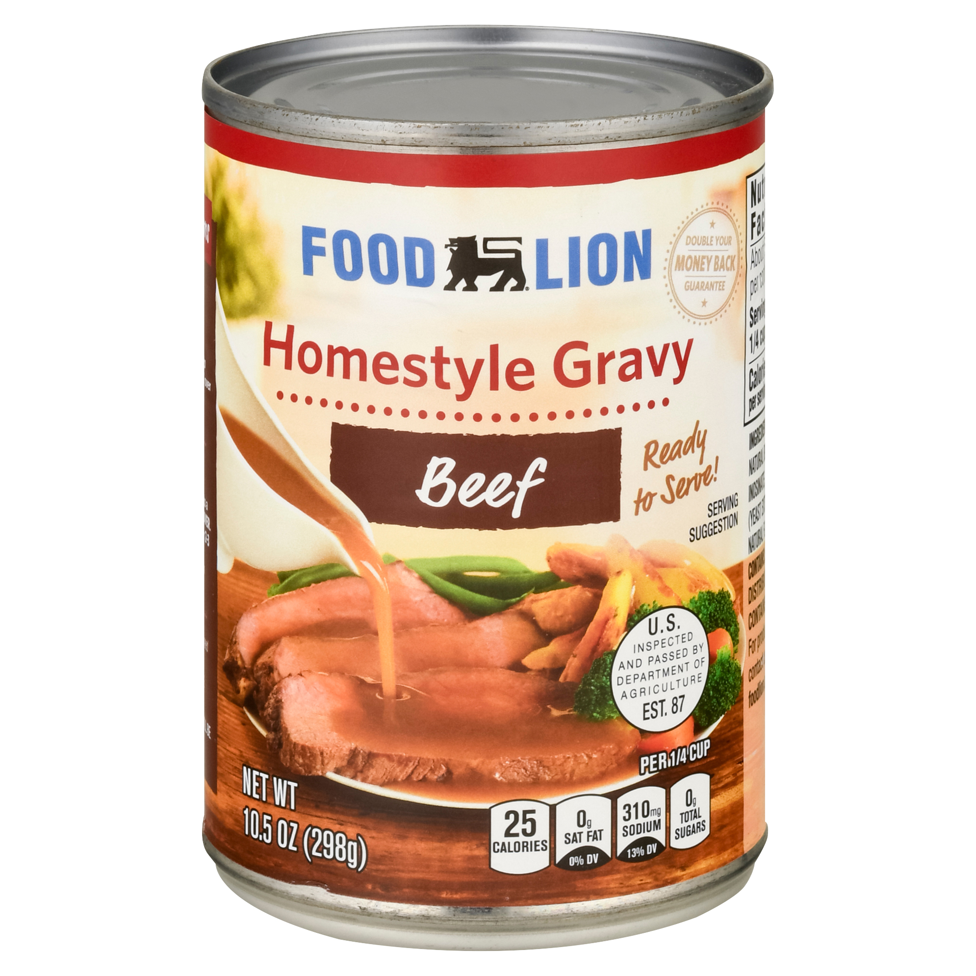 Food Lion Beef Homestyle Gravy 10.5 oz