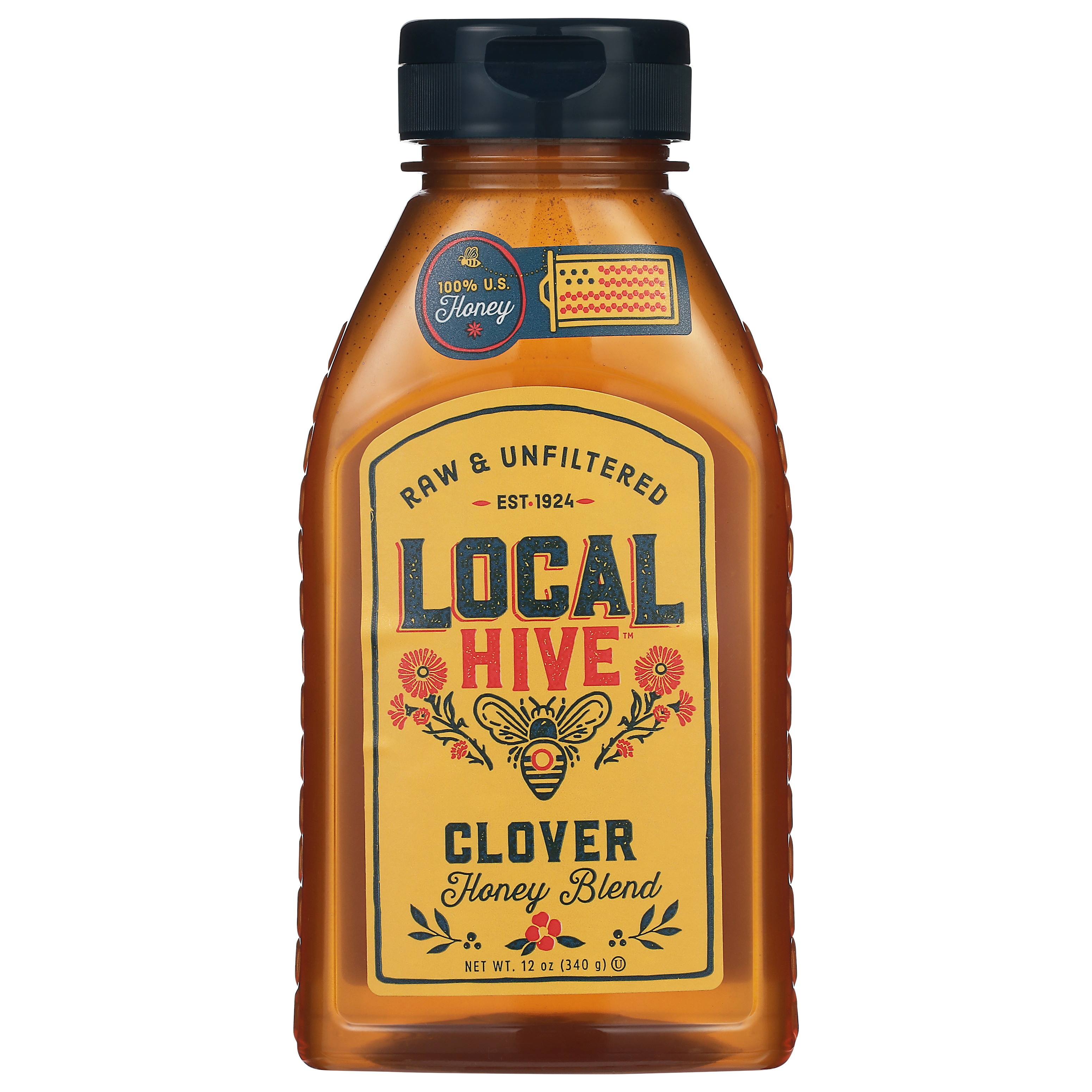 Local Hive Raw & Unfiltered Clover Honey