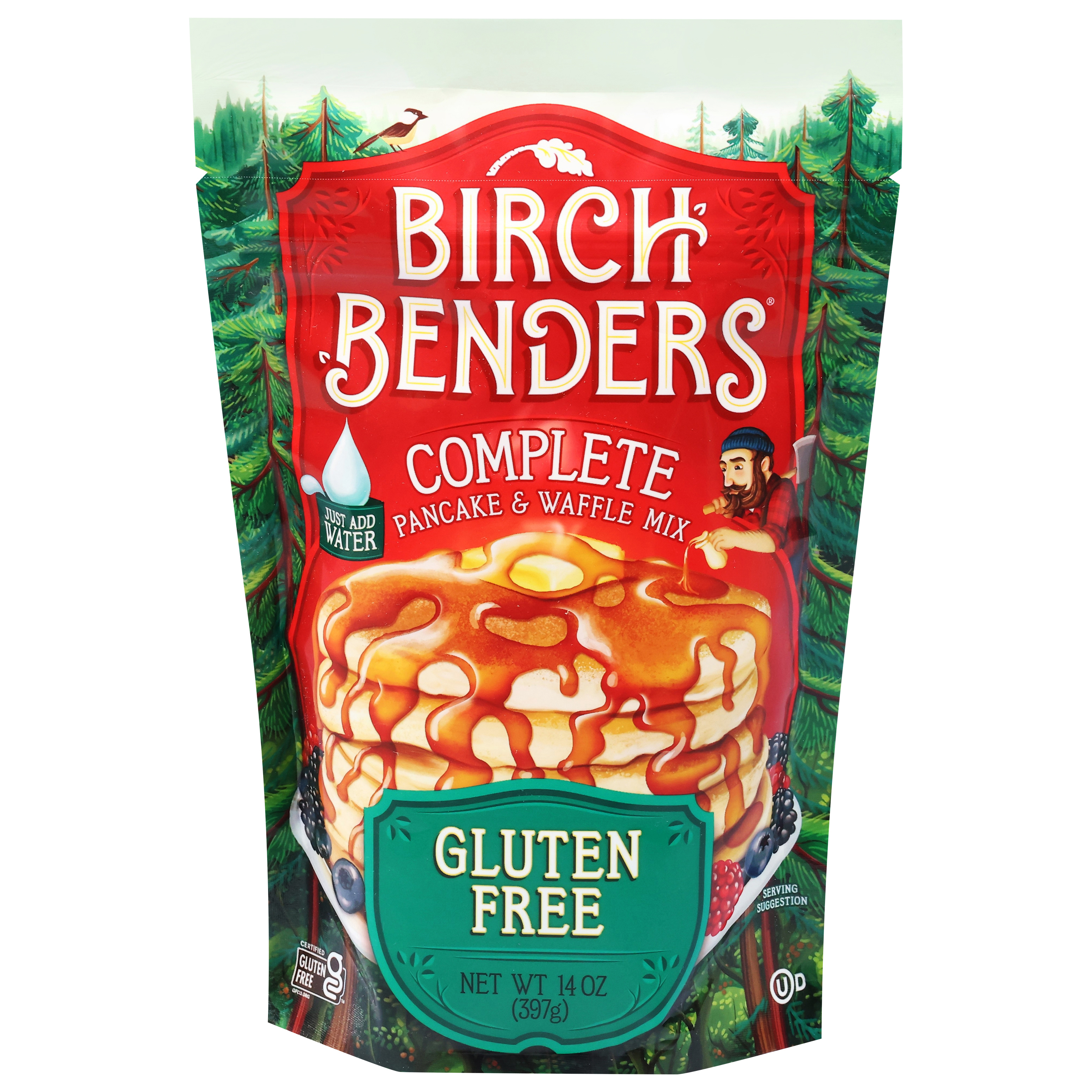 Birch Benders Complete Gluten Free Pancake & Waffle Mix