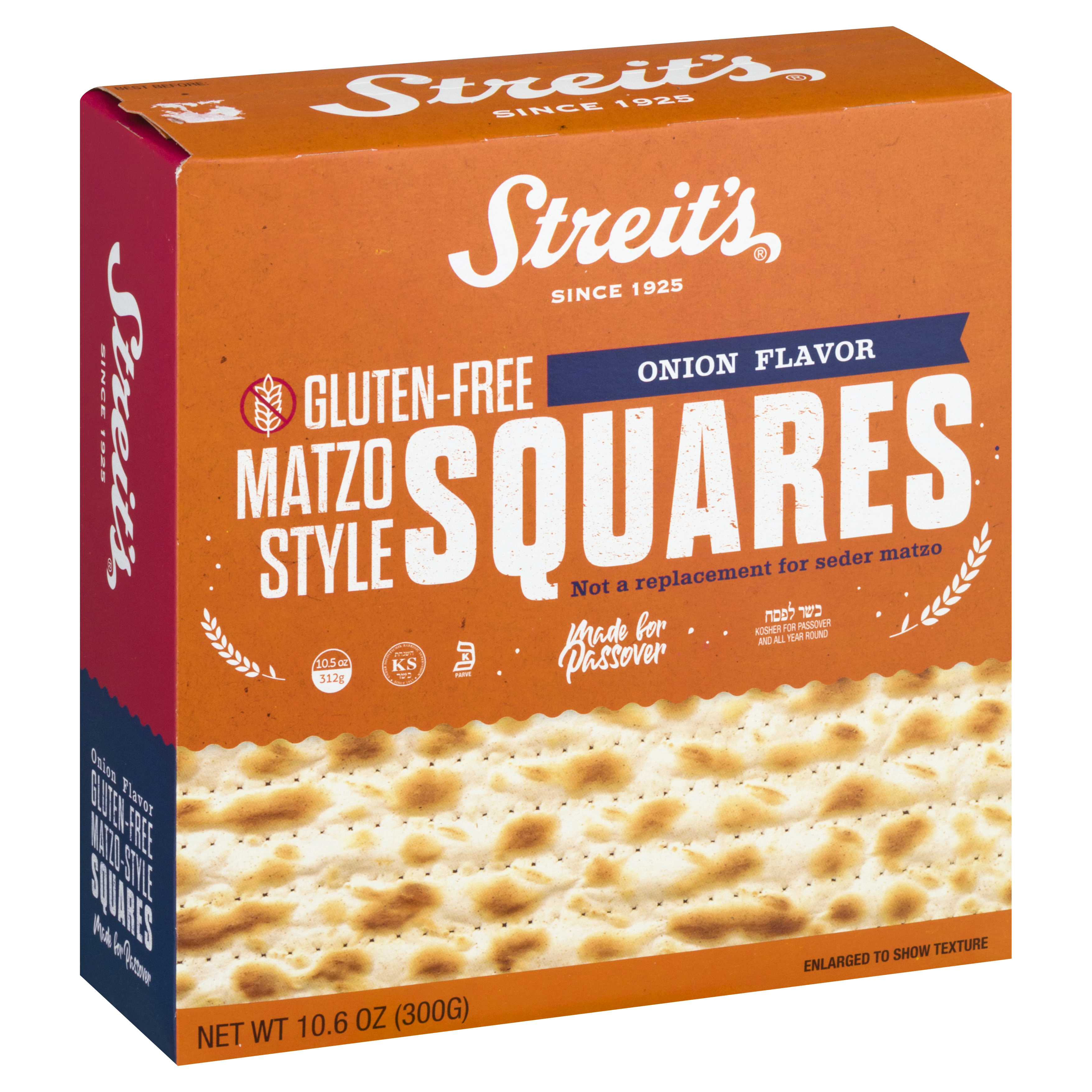 Streit's Onion Flavor Matzo Style Squares