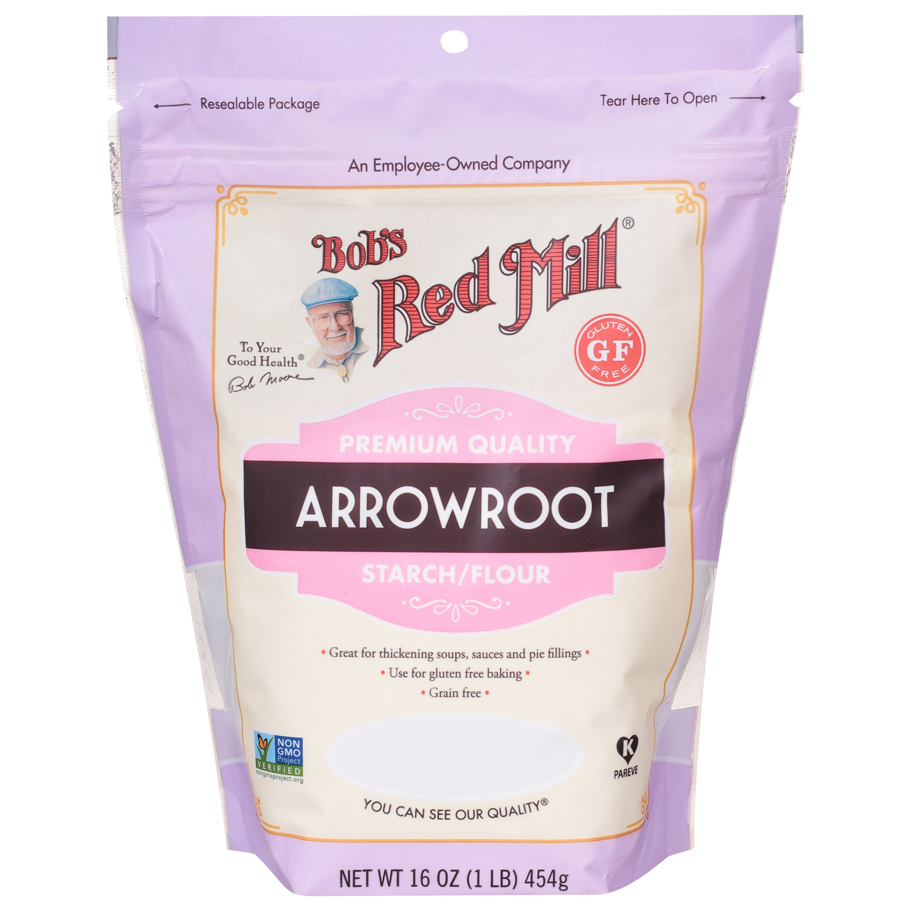 Bob's Red Mill Arrowroot Premium Quality Starch/Flour