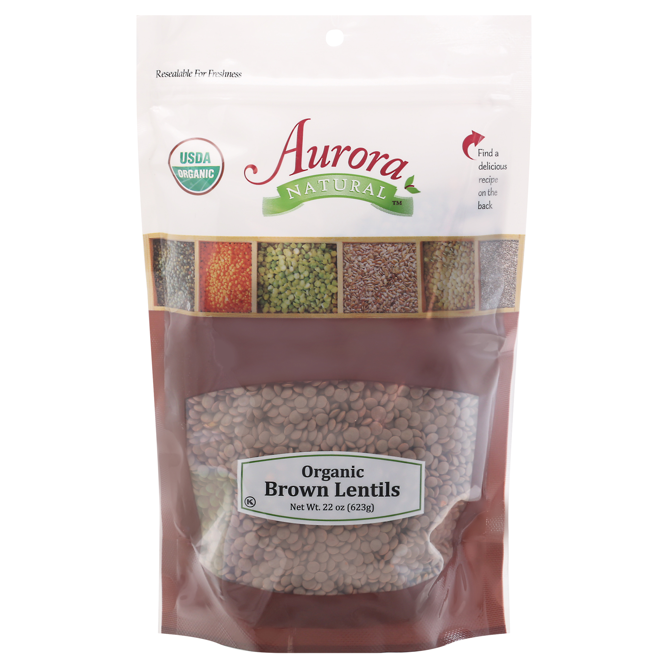 Aurora Natural Brown Lentils