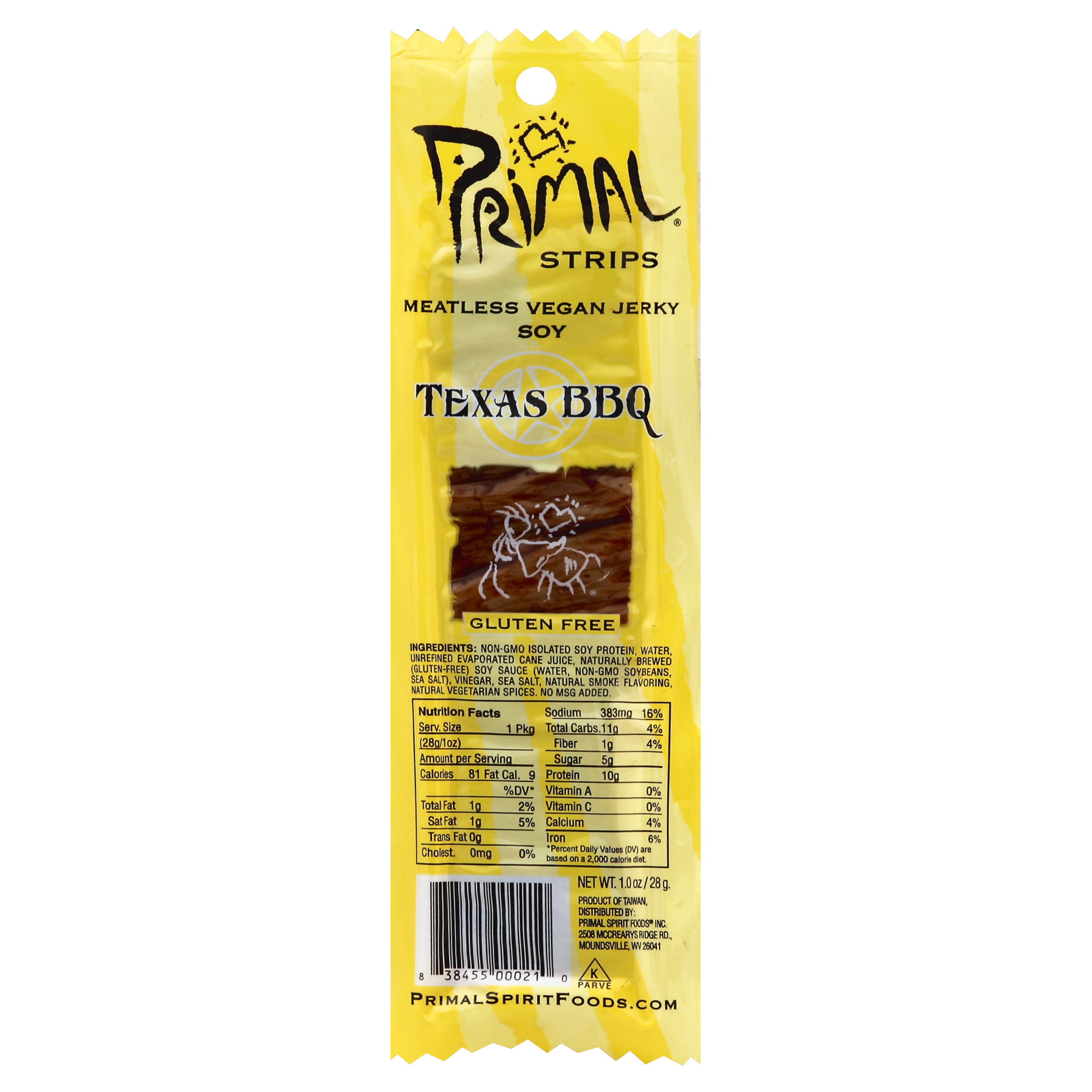 Primal Meatless Jerky Strips