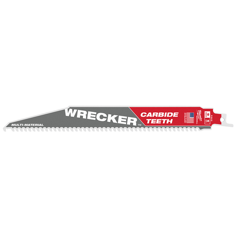 9" 6 TPI THE WRECKER™ with Carbide Teeth SAWZALL® Blade 1PK Image