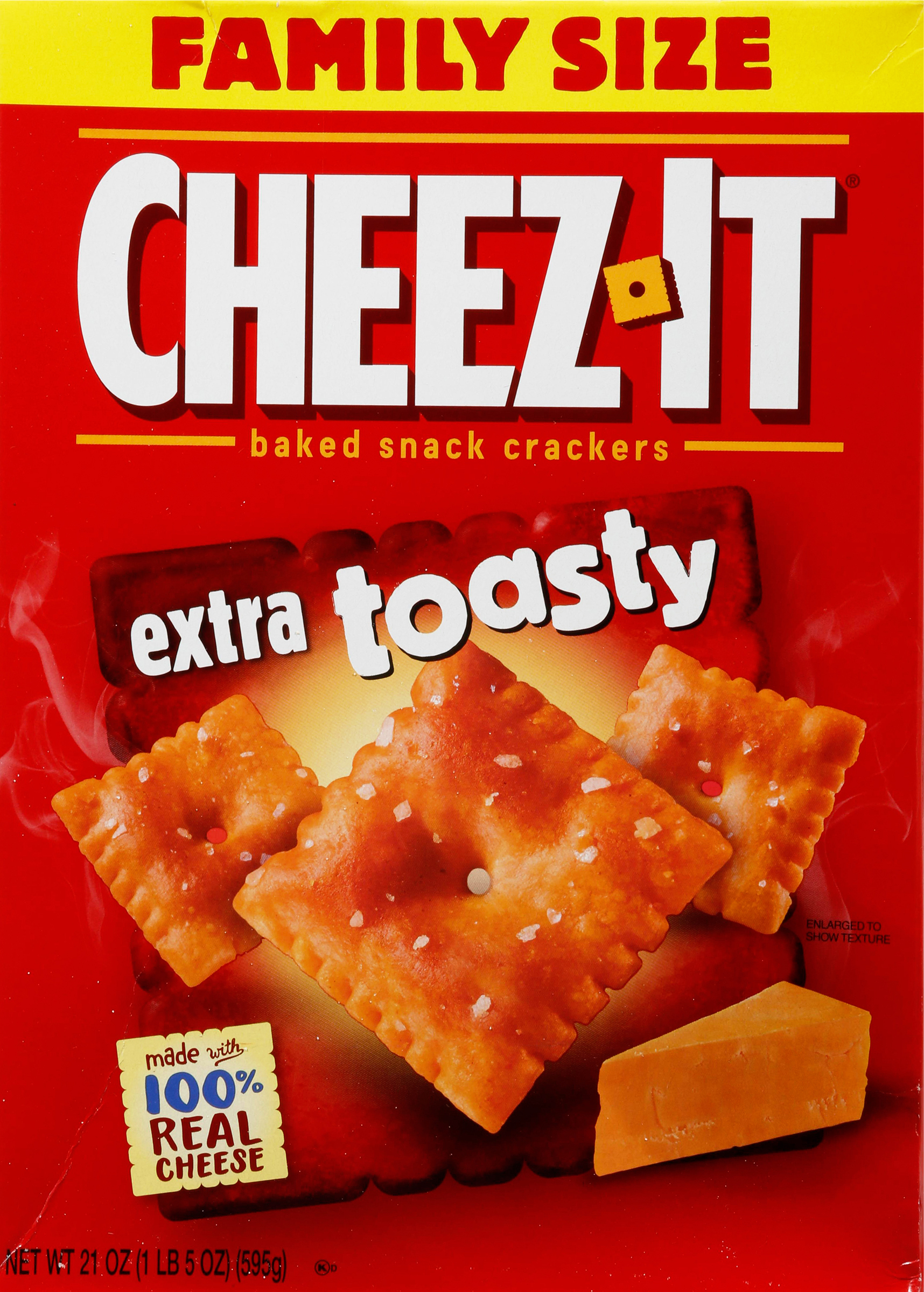 Cheez-It Family Size Extra Toasty 21OZ