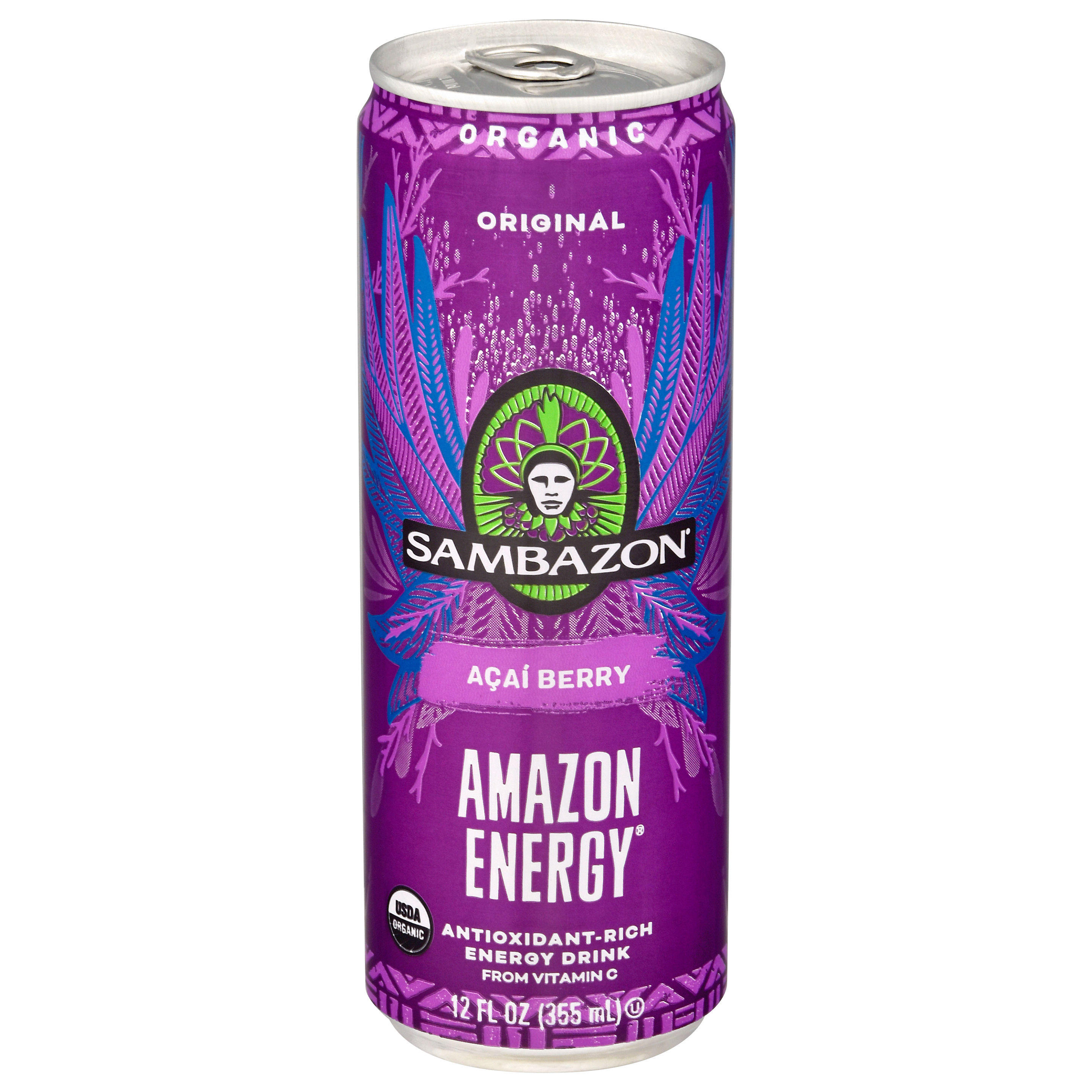 Sambazon Amazon Energy Original Acai Berry Energy Drink