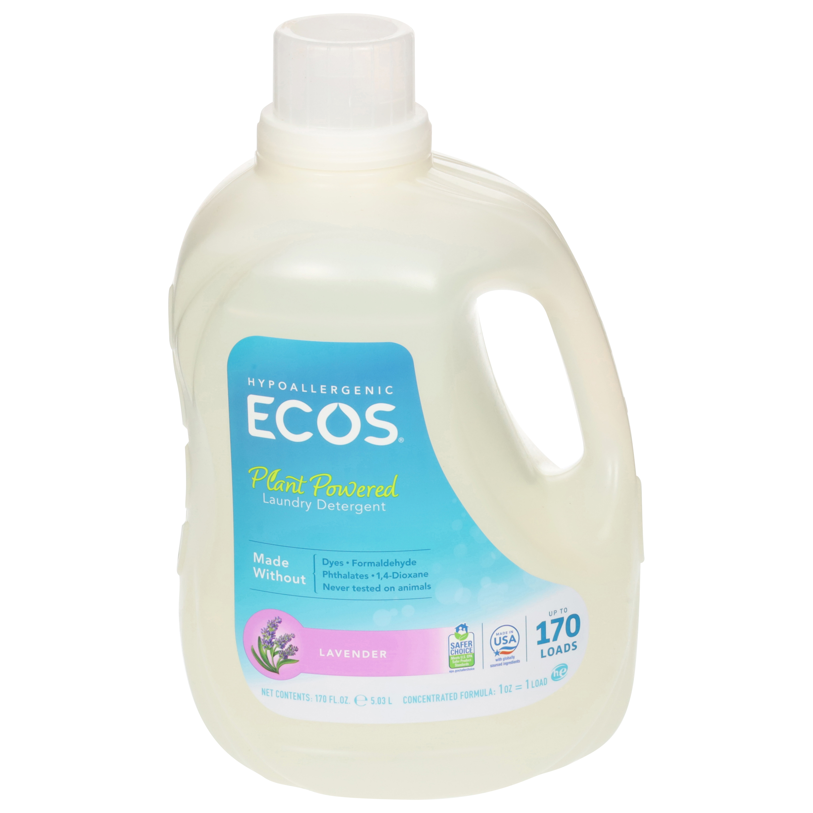 Ecos Plant Powered Lavender Laundry Detergent