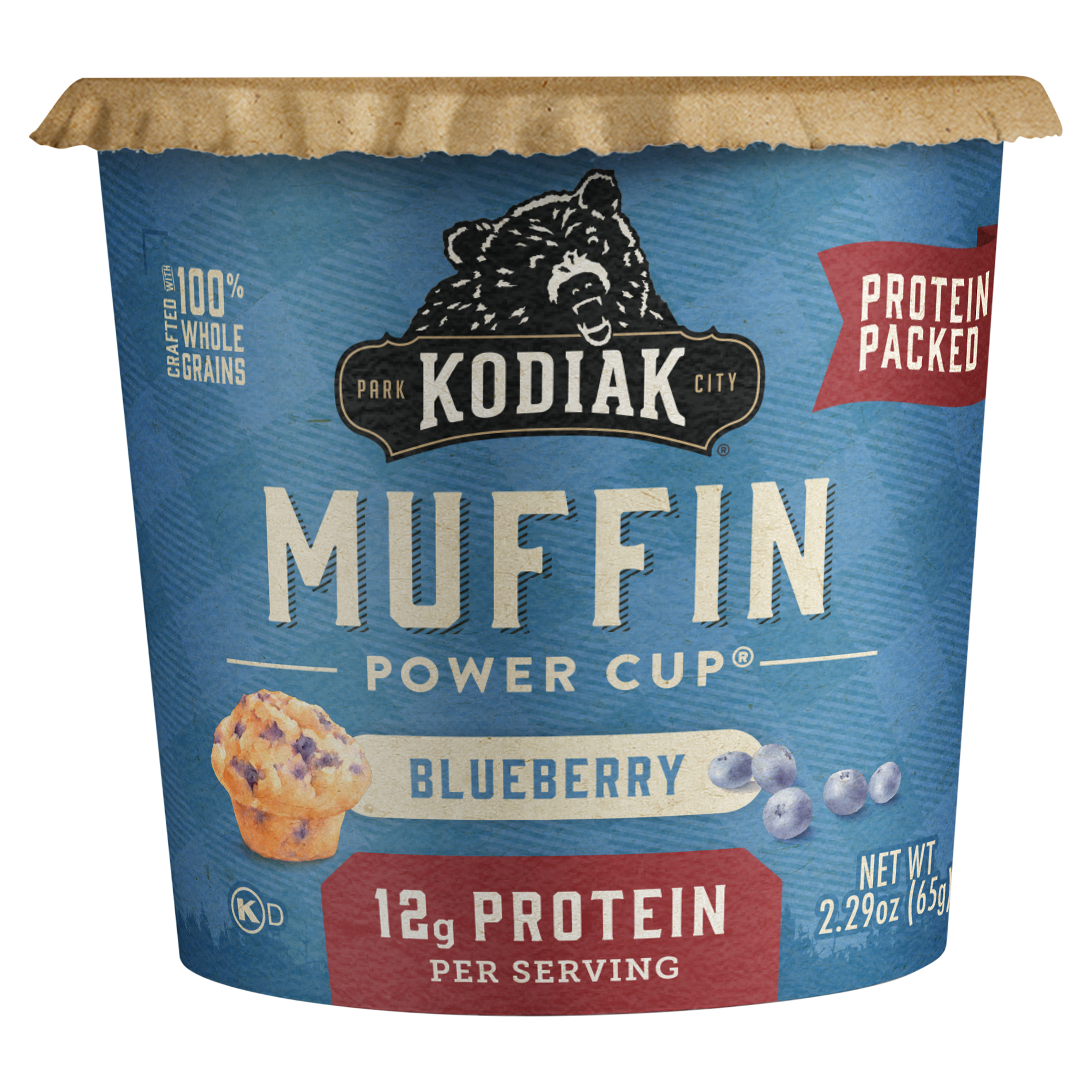 Muffin Power Cup, Blueberry,