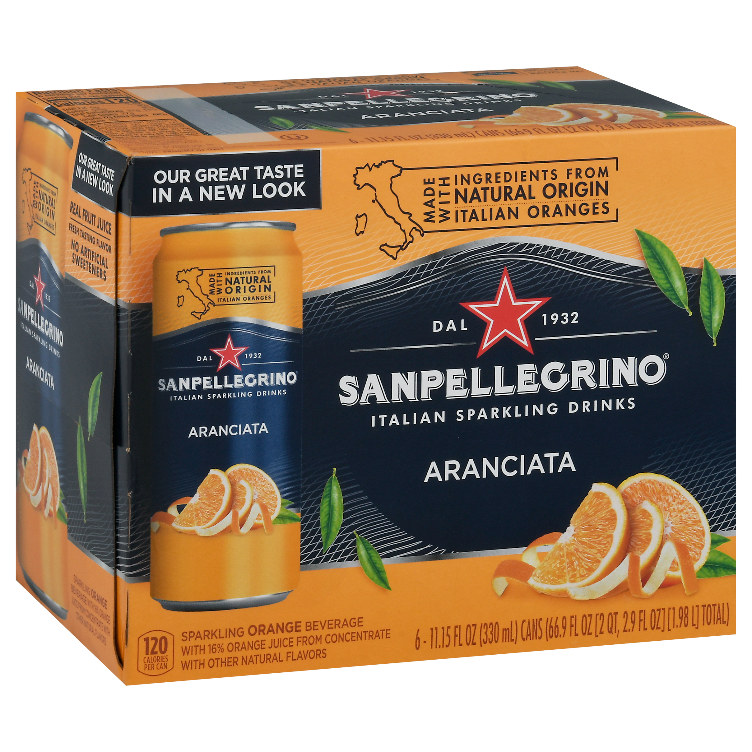 Sanpellegrino Italian Orange Sparkling Drinks