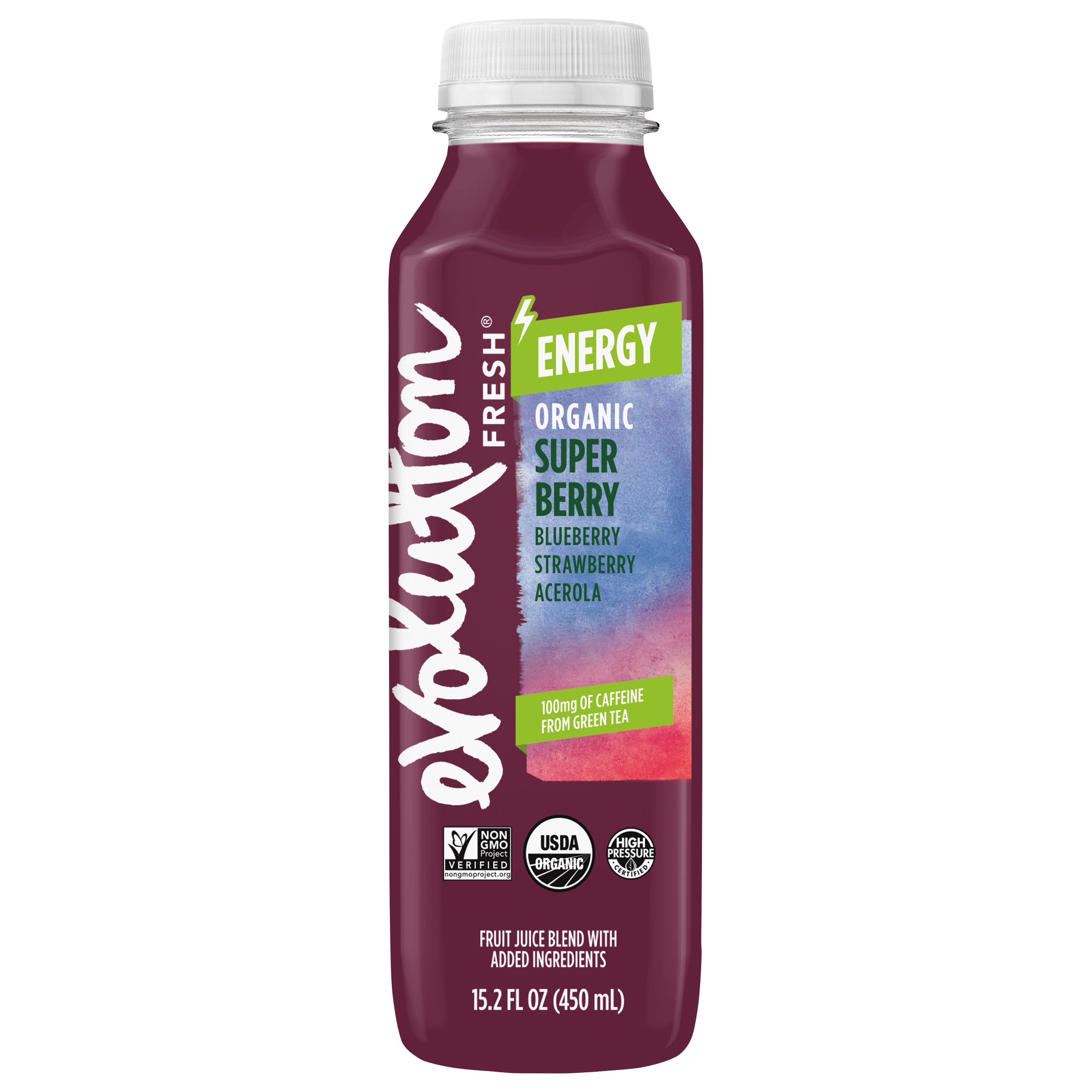 Evolution Fresh® Organic Super Berry Energy Cold-Pressed Vegetable & Fruit Juice Blend 15.2 oz.