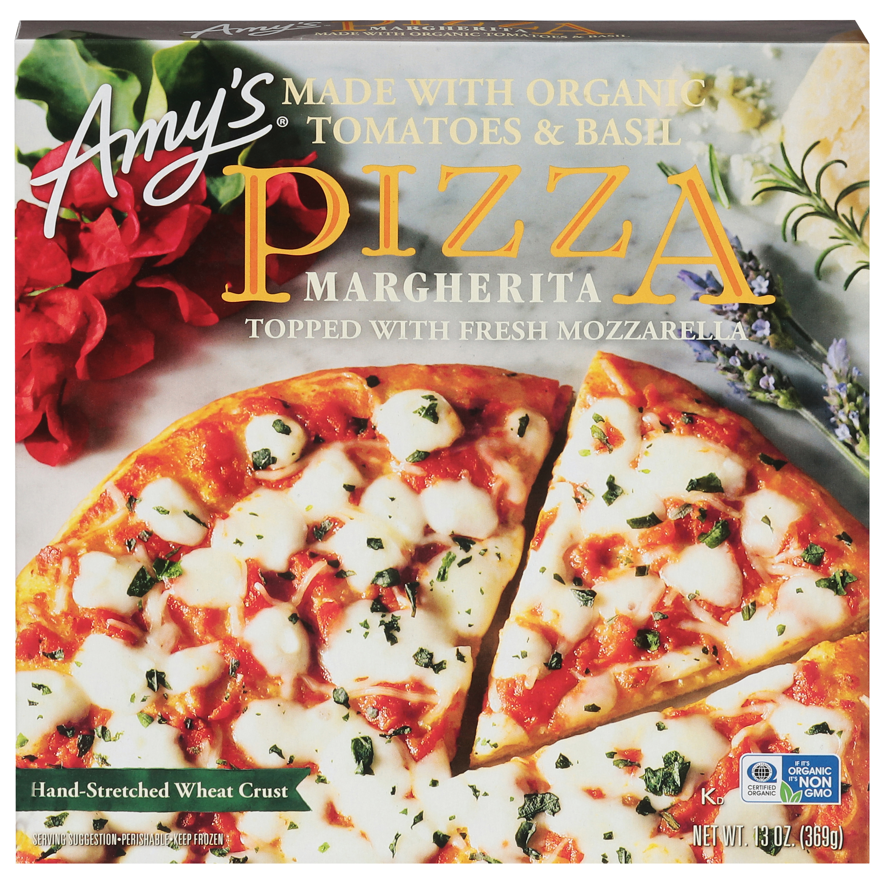 Amy's Hand-Stretched Wheat Crust Margherita Pizza