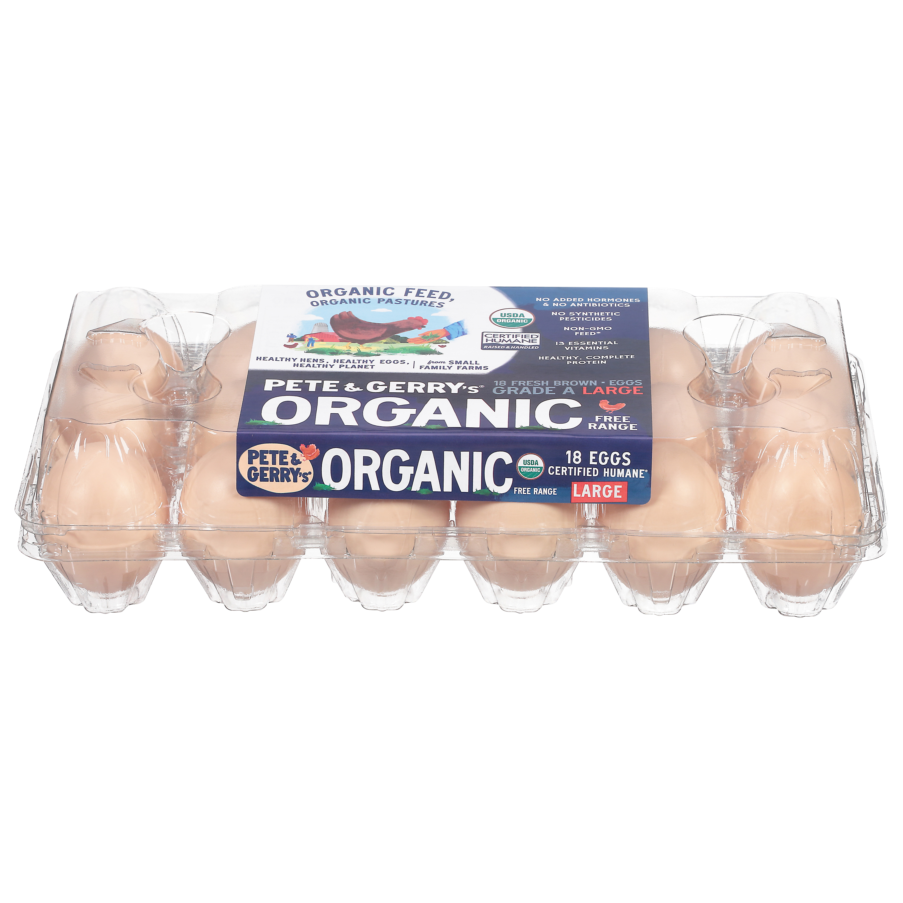 Pete And Gerry's Organic Free Range Brown Eggs