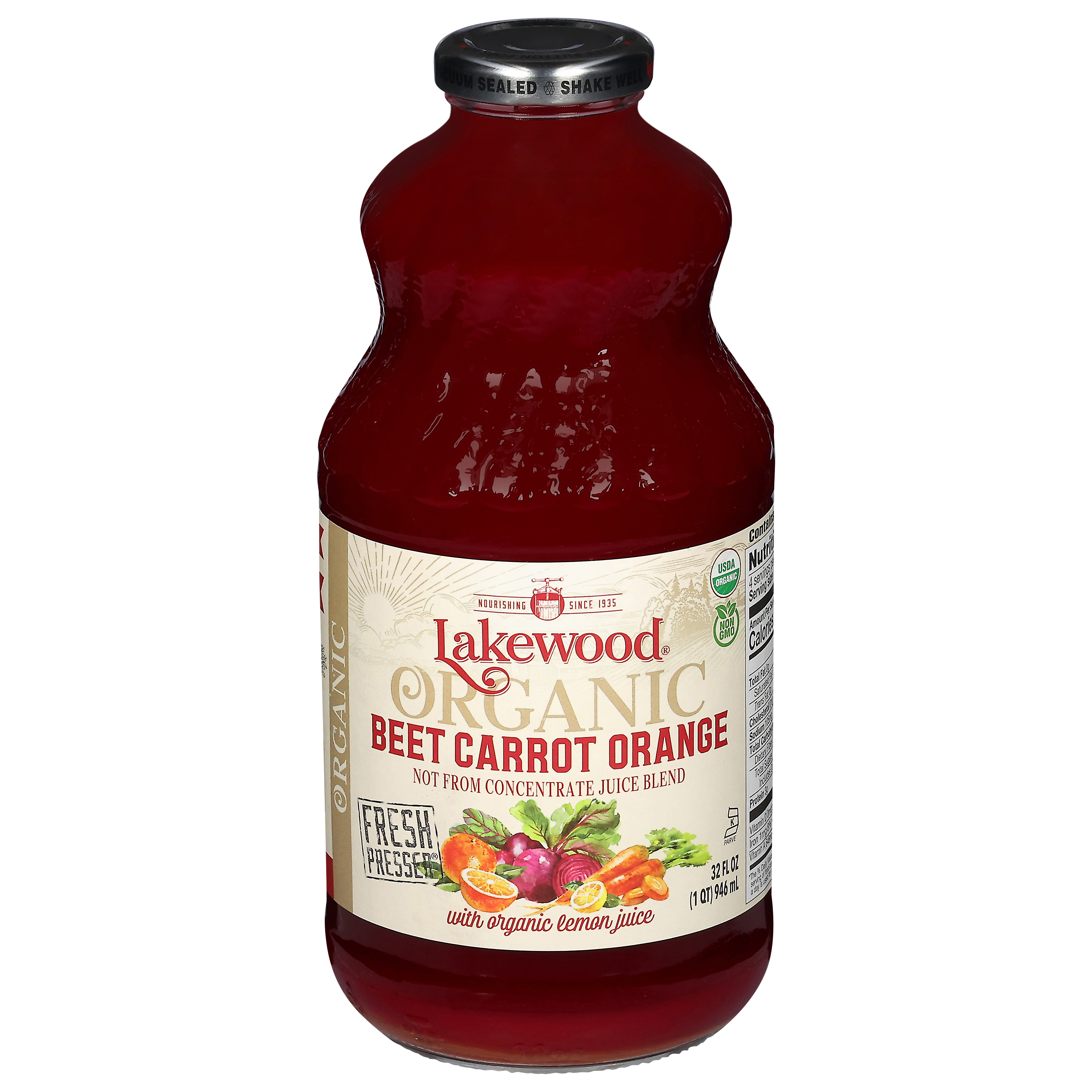 Lakewood Organic Beet Carrot Orange Juice