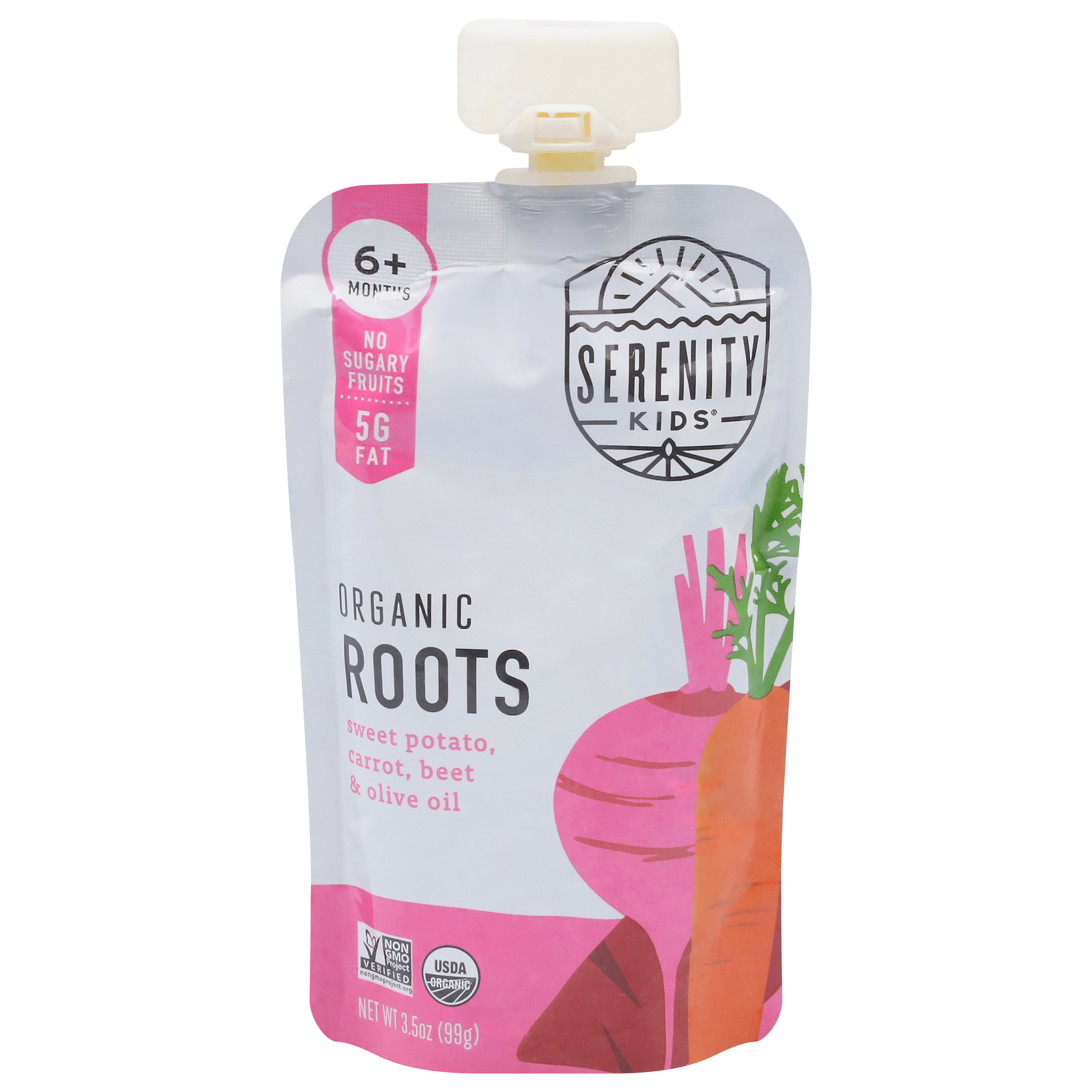 Serenity Kids Organic Roots with Olive Oil Pouch,