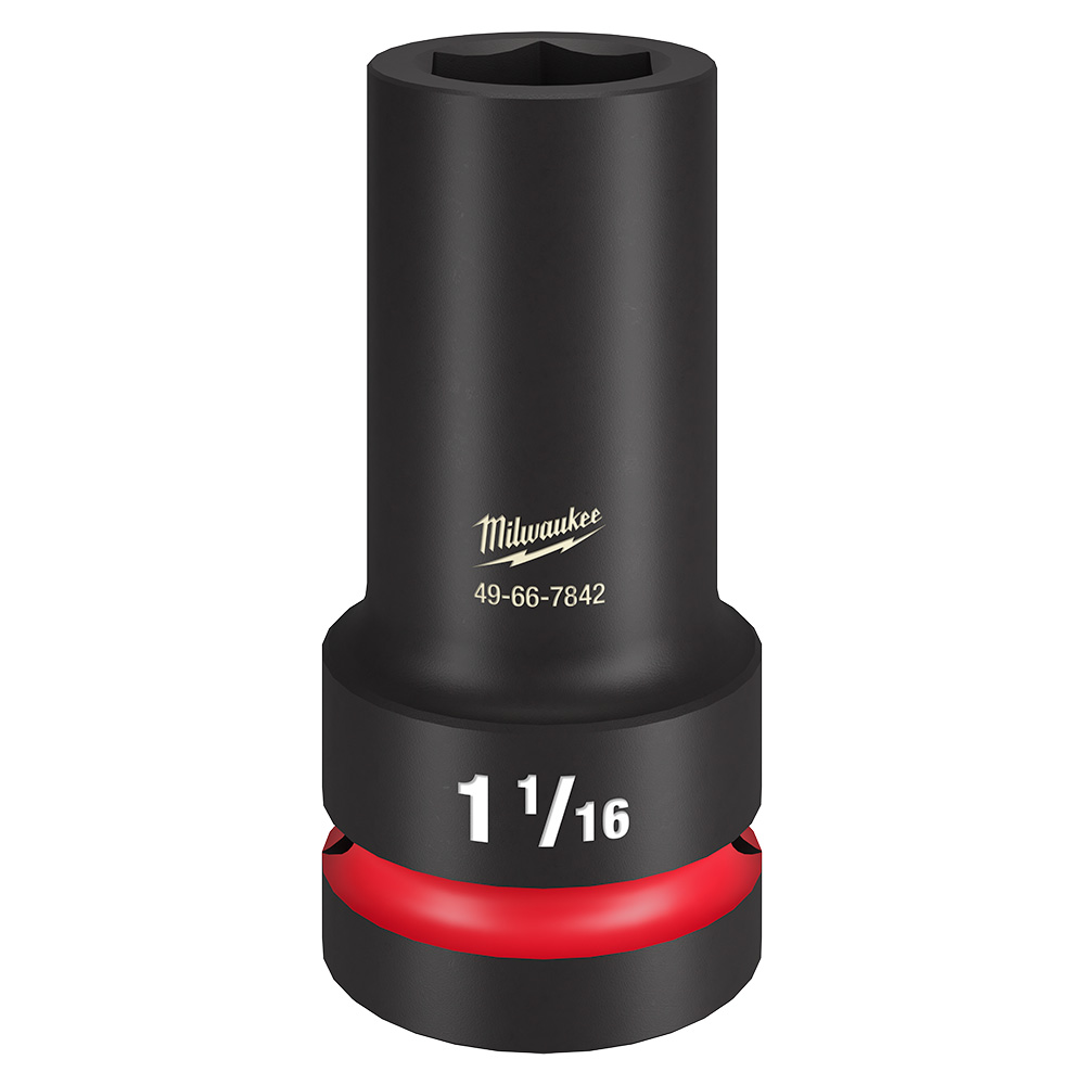 SHOCKWAVE Impact DutyÃ¢"¢ 1" Drive 1-1/16" Thin Wall Extra Deep 6 Point Socket