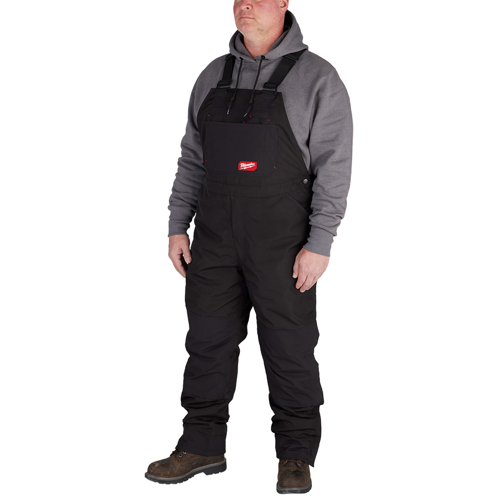 FREEFLEX Insulated Bib Overalls - Black SR
