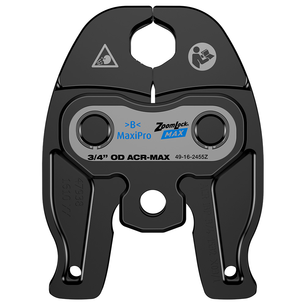 3/4" ZoomLock MAX Press Jaw for M12 FORCE LOGIC Press Tools