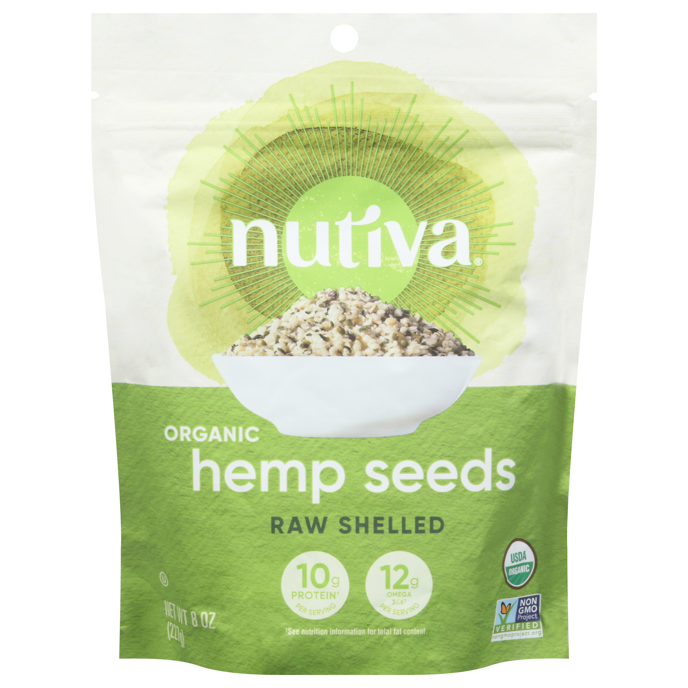 Nutiva Organic Raw Shelled Hemp Seeds
