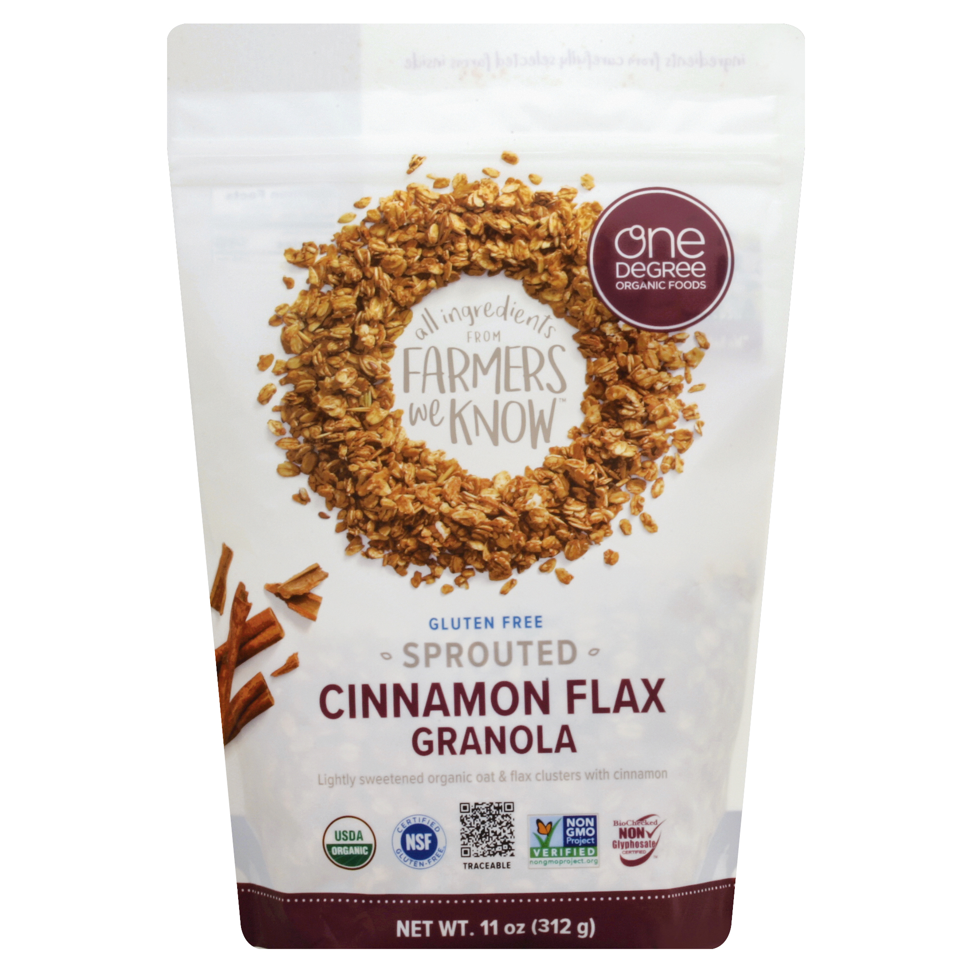 One Degree Organic Foods Granola