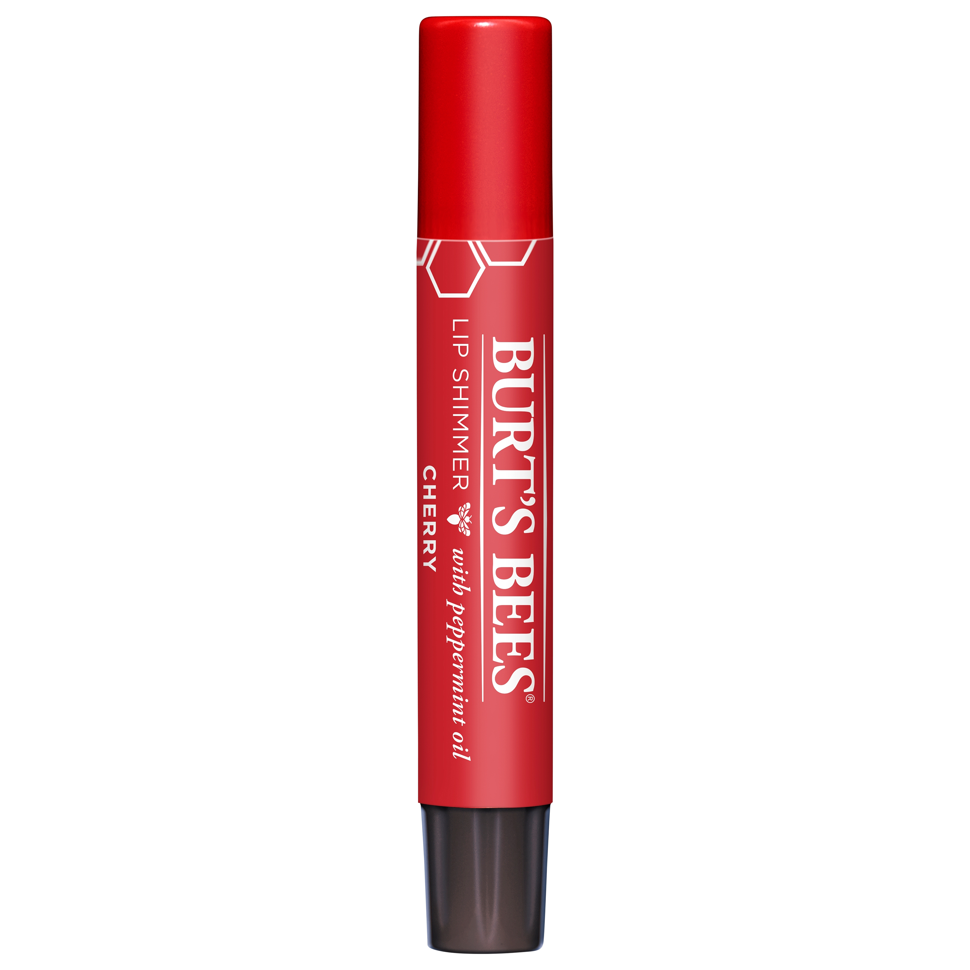Burt's Bees Cherry Lip Shimmer with Peppermint Oil