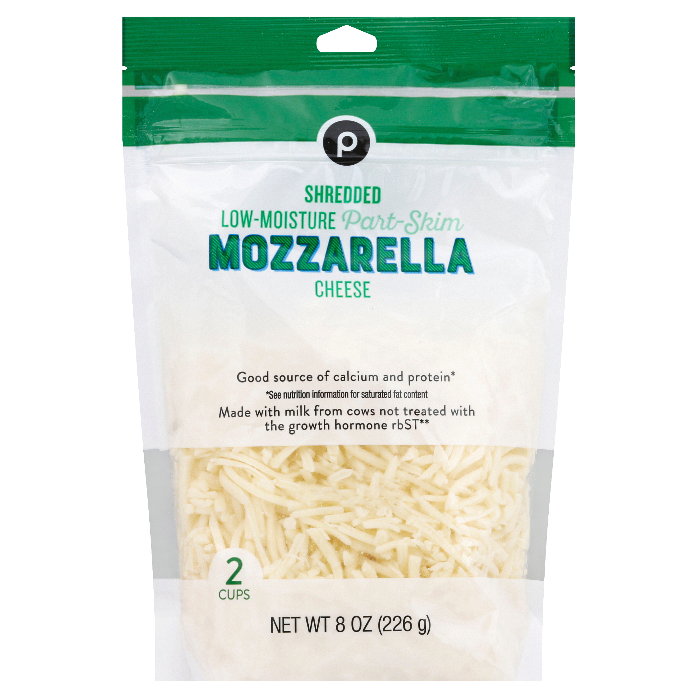 shredded low moisture mozzarella