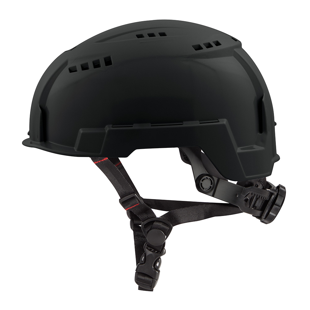 Black Vented Helmet Type 2 Class C