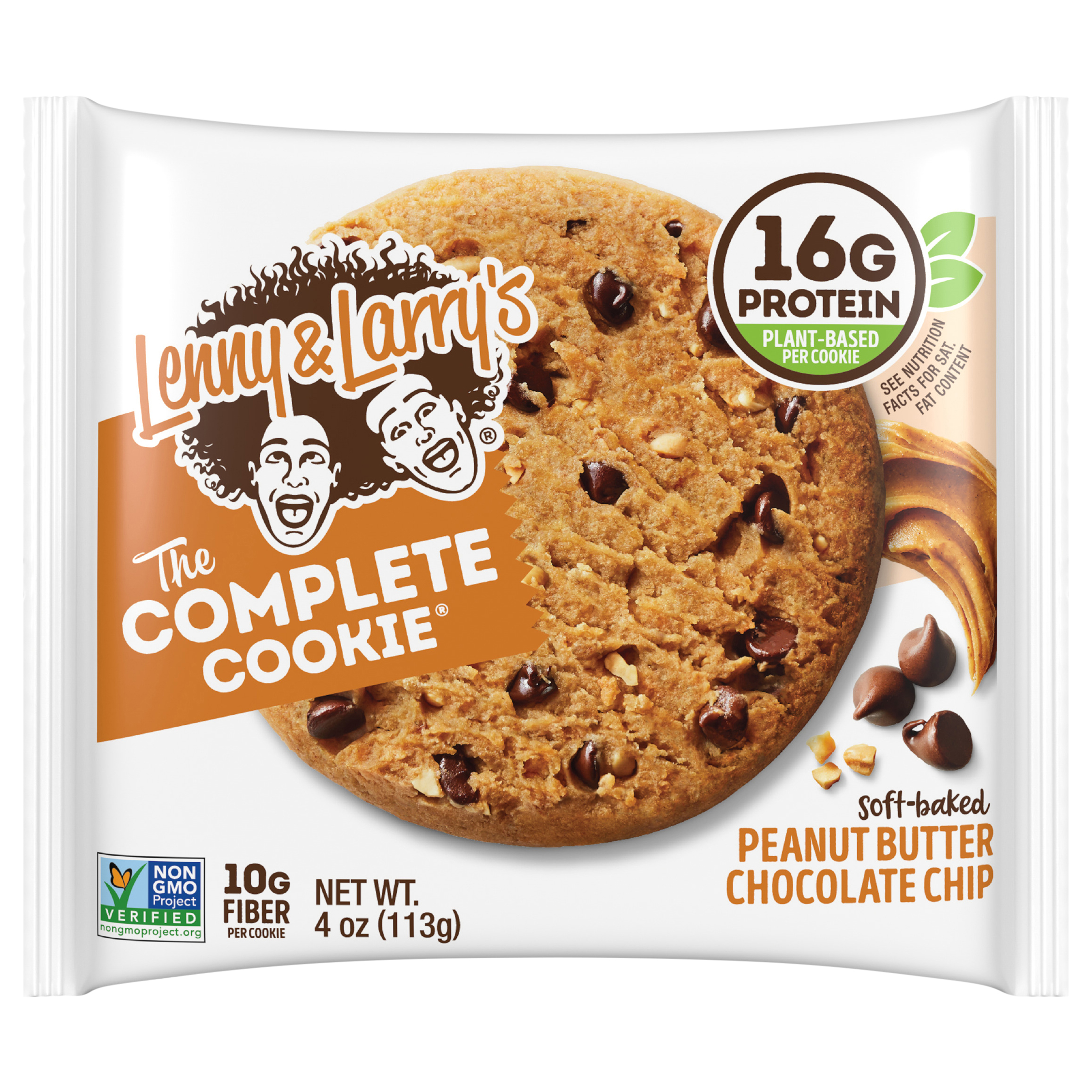 Lenny & Larry's The Complete Cookie®, Peanut Butter Chocolate Chip, 4oz-