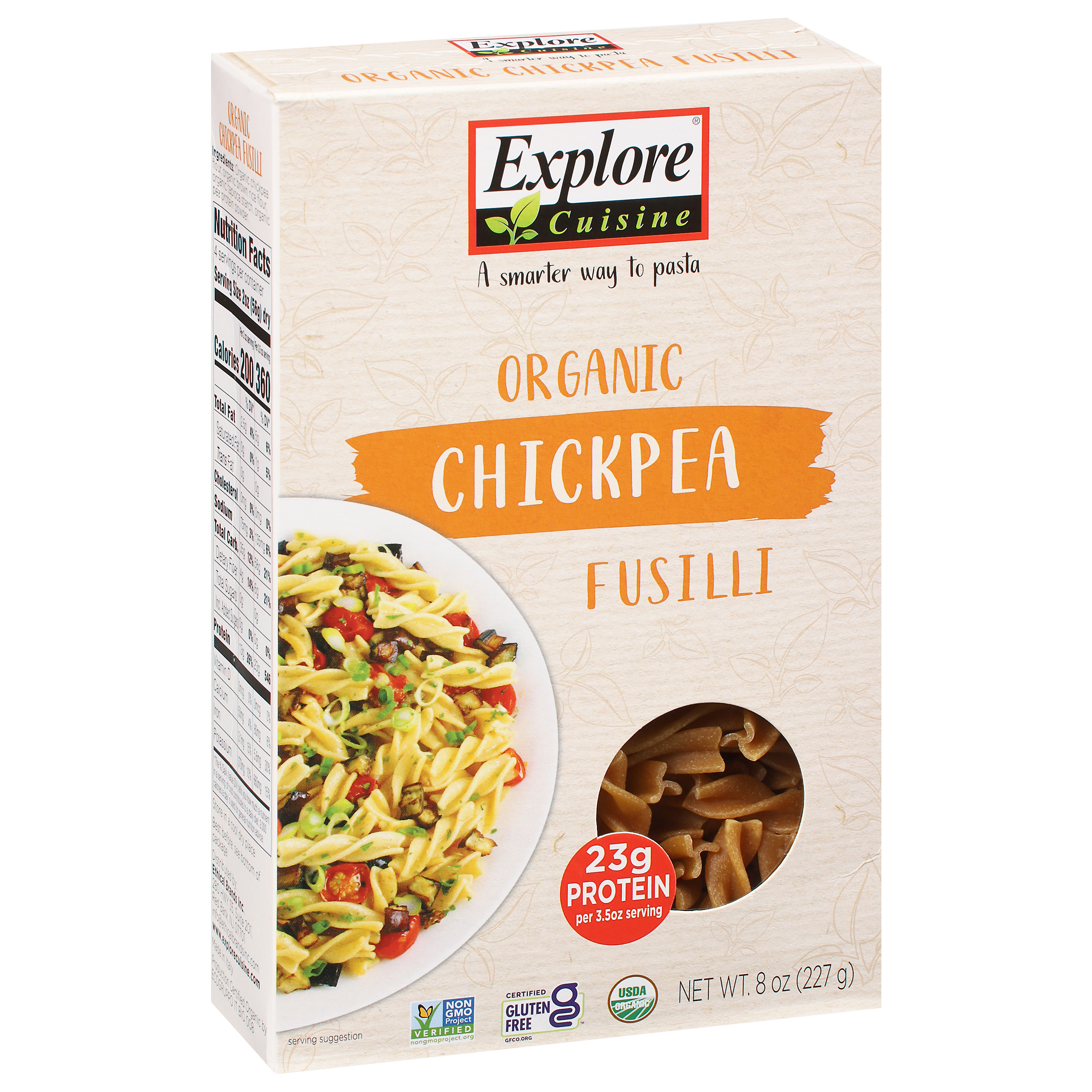 Explore Cuisine Organic Chickpea Fusilli