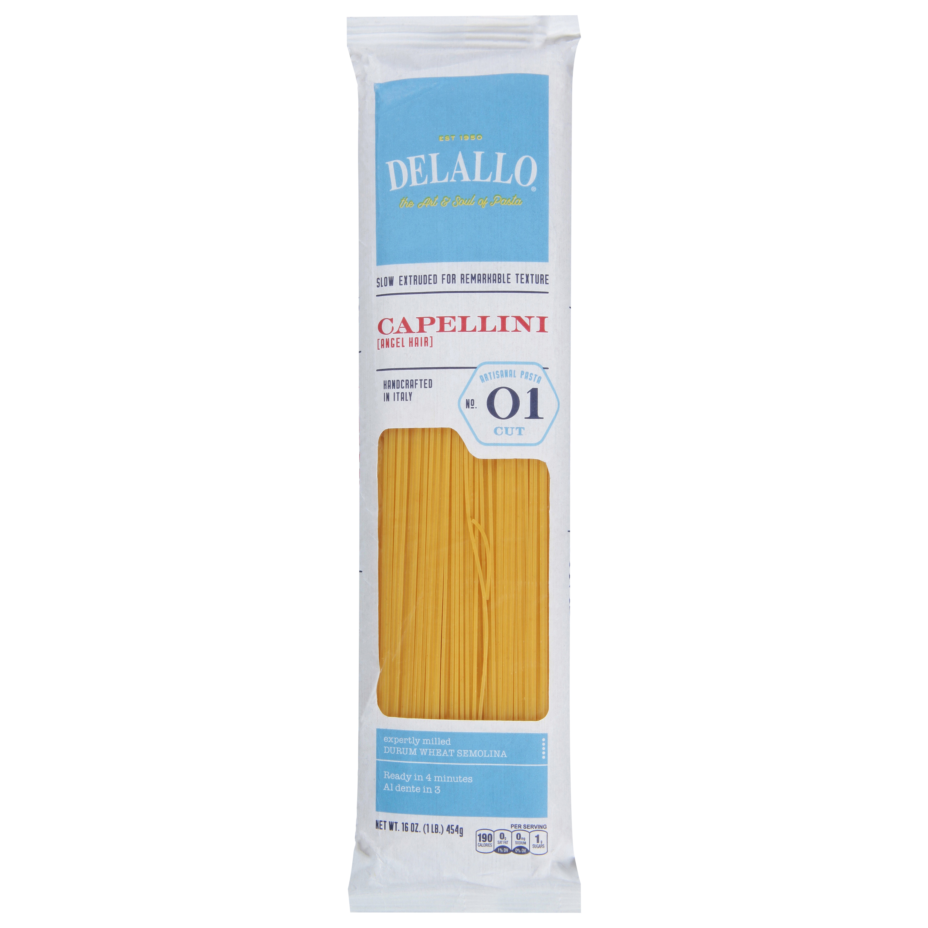 DeLallo No. 01 Cut Angel Hair Cappelini