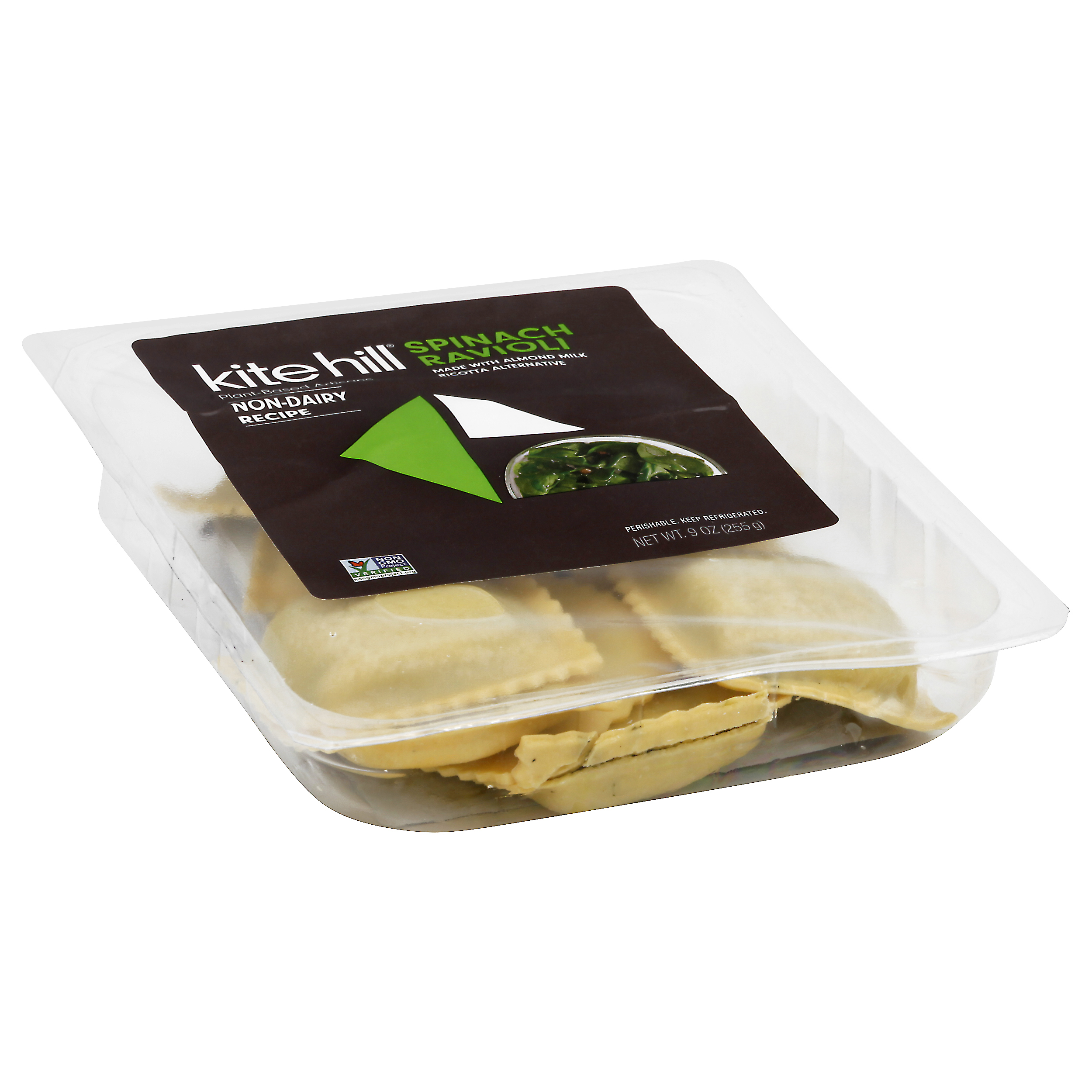 Kite Hill Spinach Ravioli
