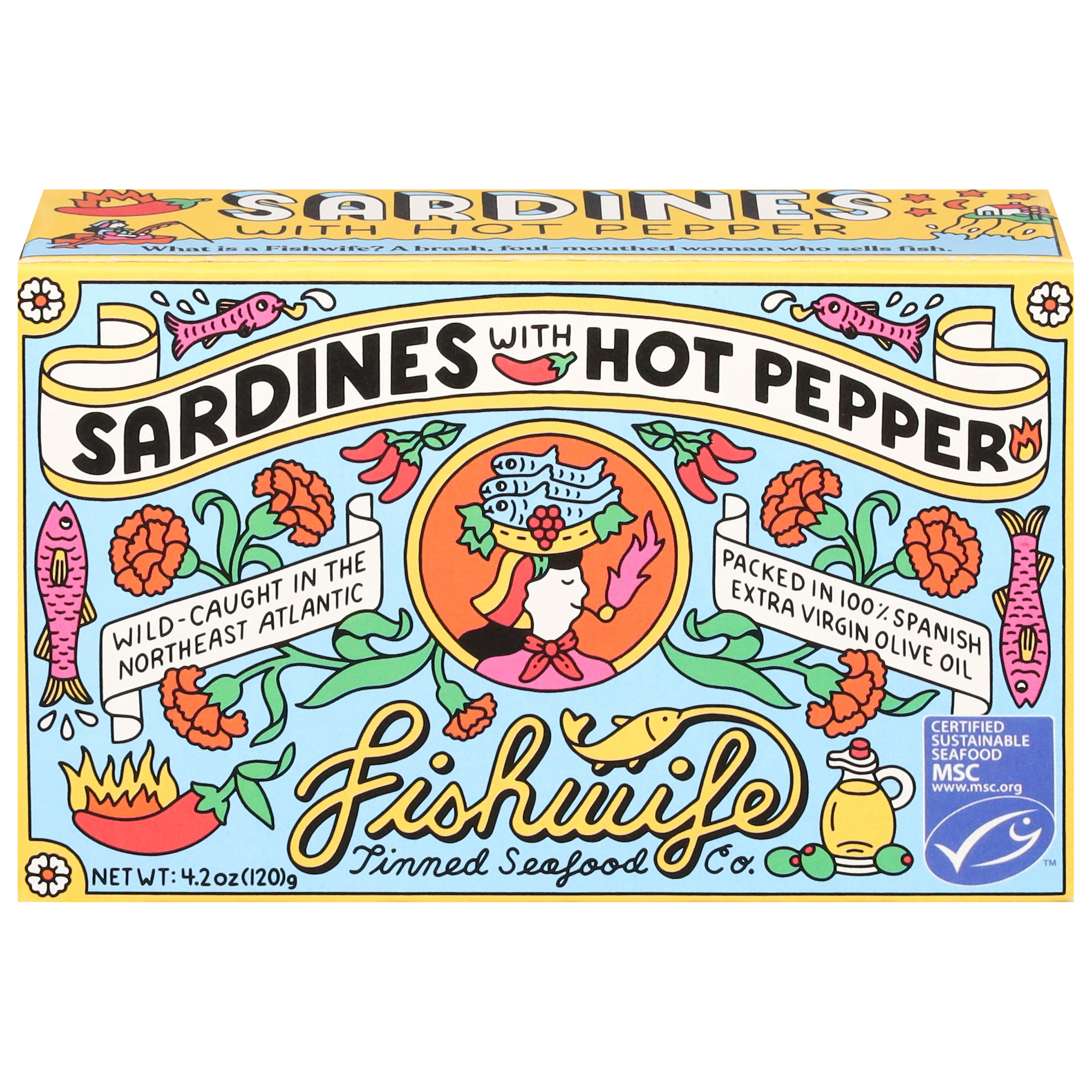 Fishwife Sardines with Hot Pepper