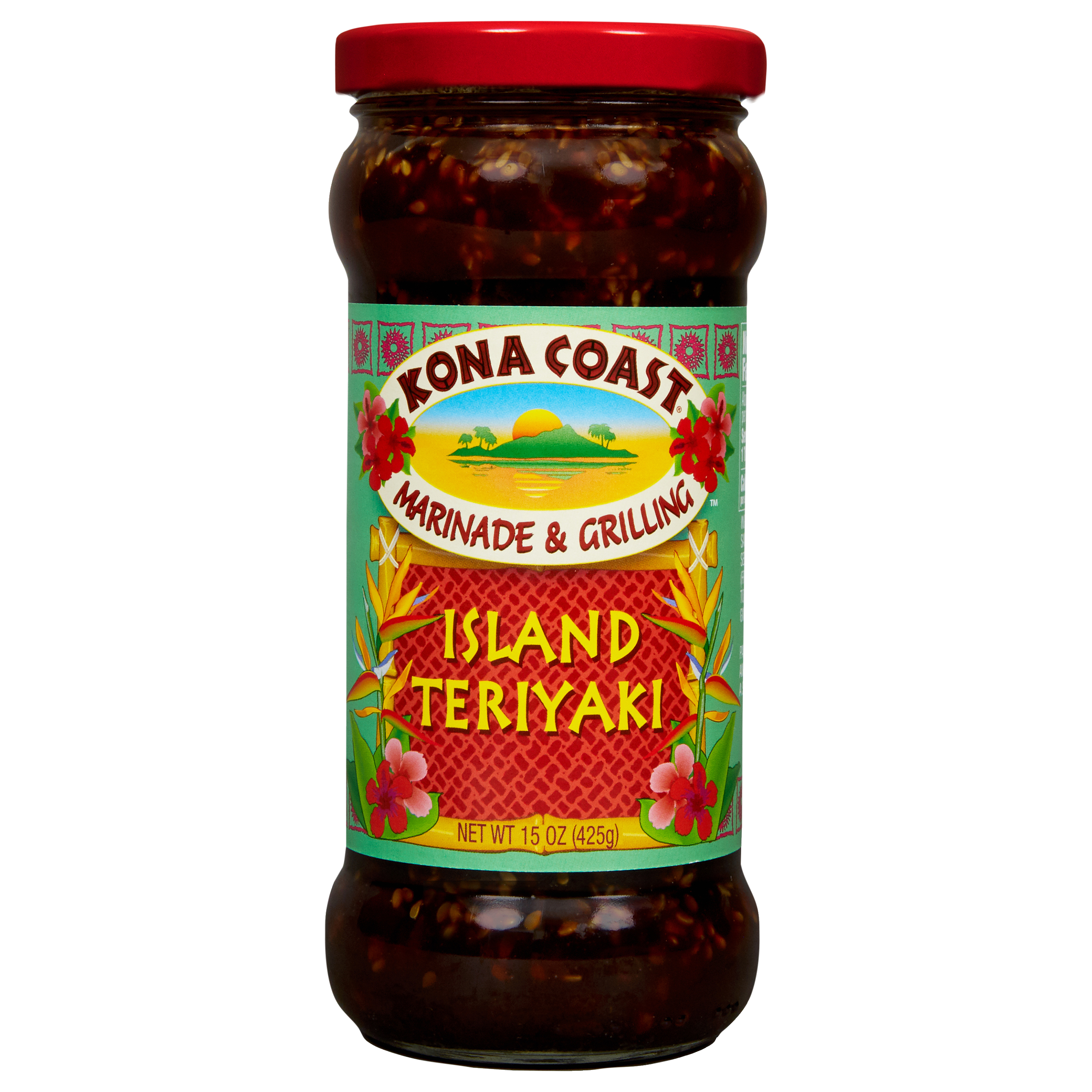 Kona Coast Island Teriyaki Marinade & Grilling Sauce,