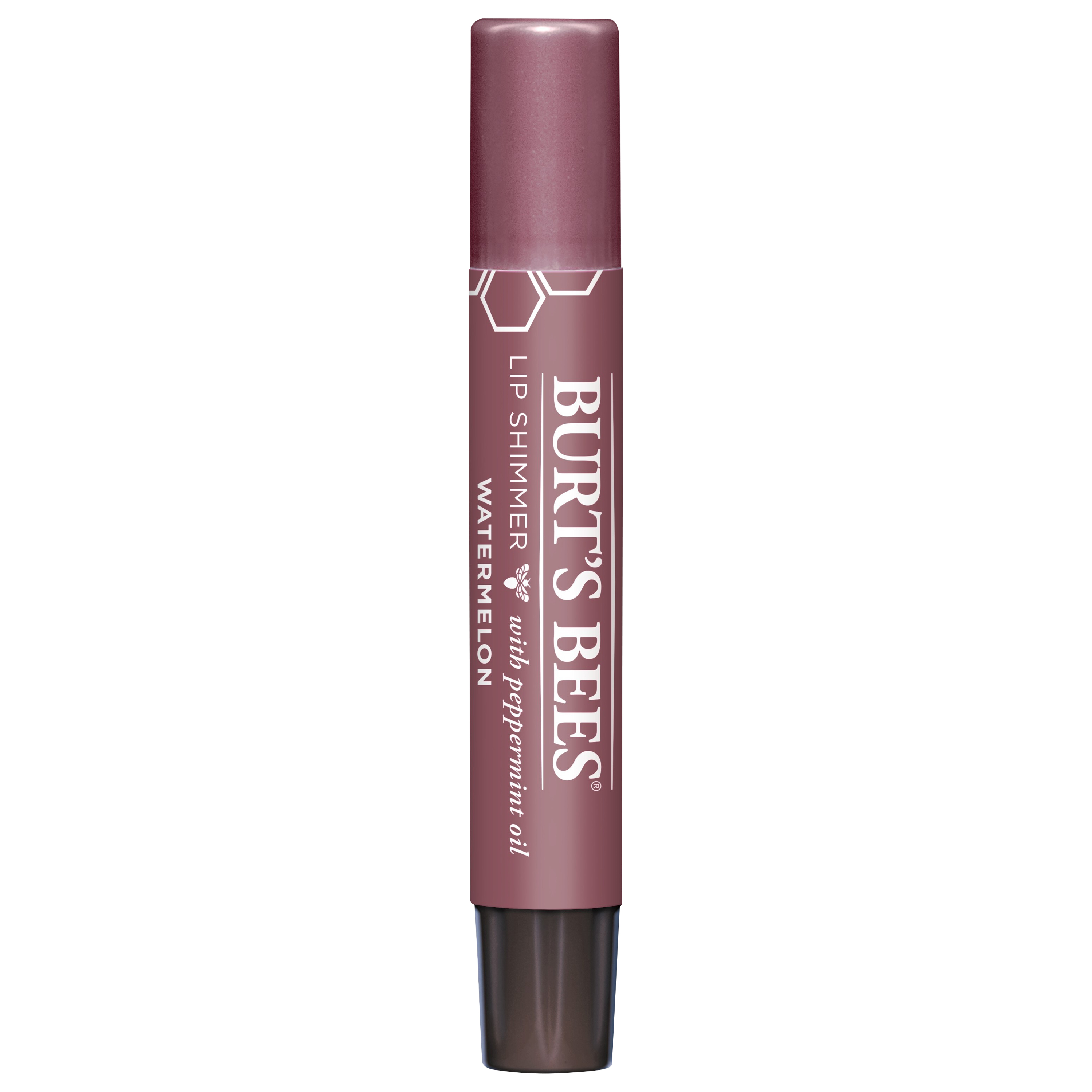 Burt's Bees Watermelon Lip Shimmer with Peppermint Oil