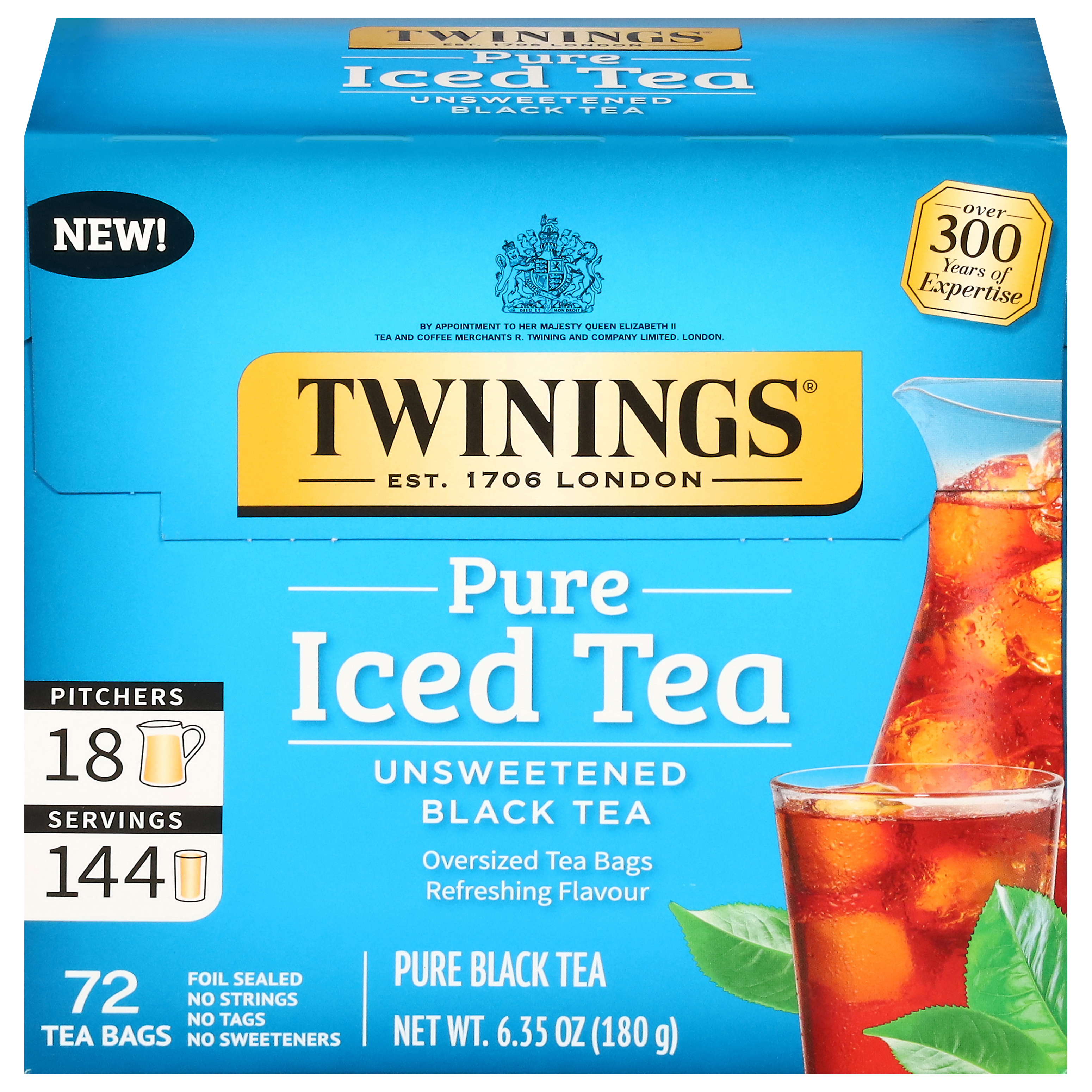 Twinings Pure Iced Tea Unsweetened Black Tea