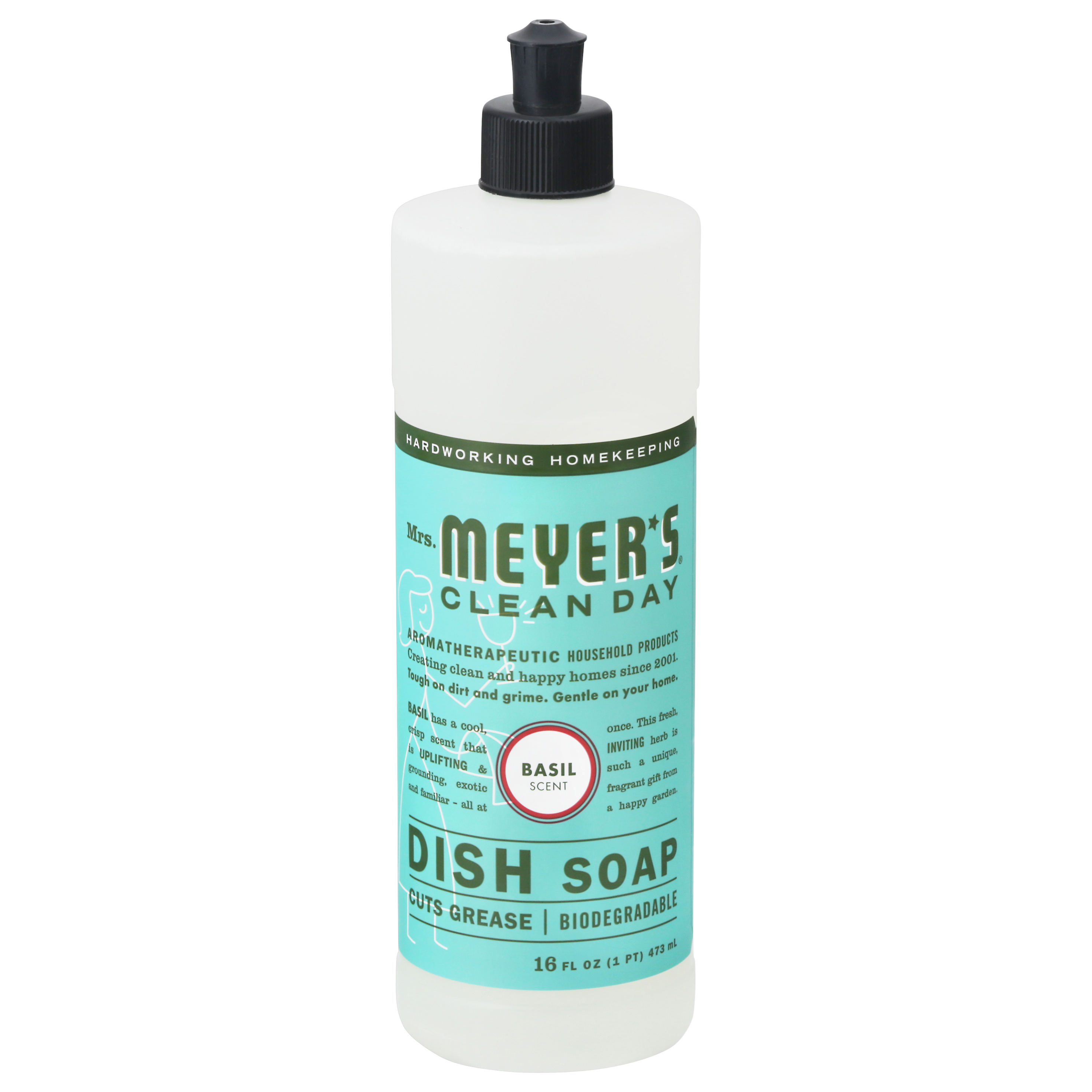 Mrs. Meyer's Clean Day Basil Scent Dish Soap
