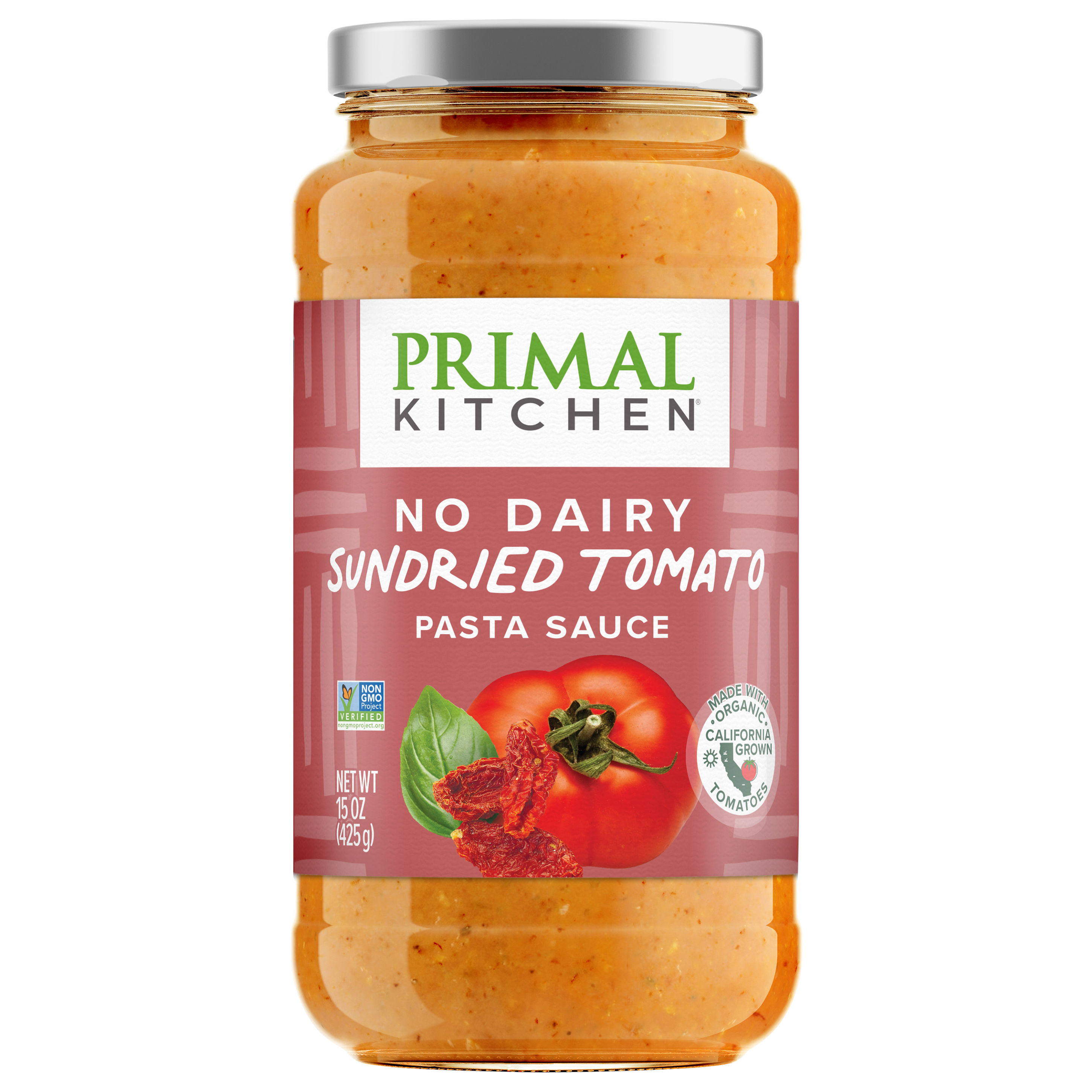 Primal Kitchen No Dairy Sundried Tomato Pasta Sauce