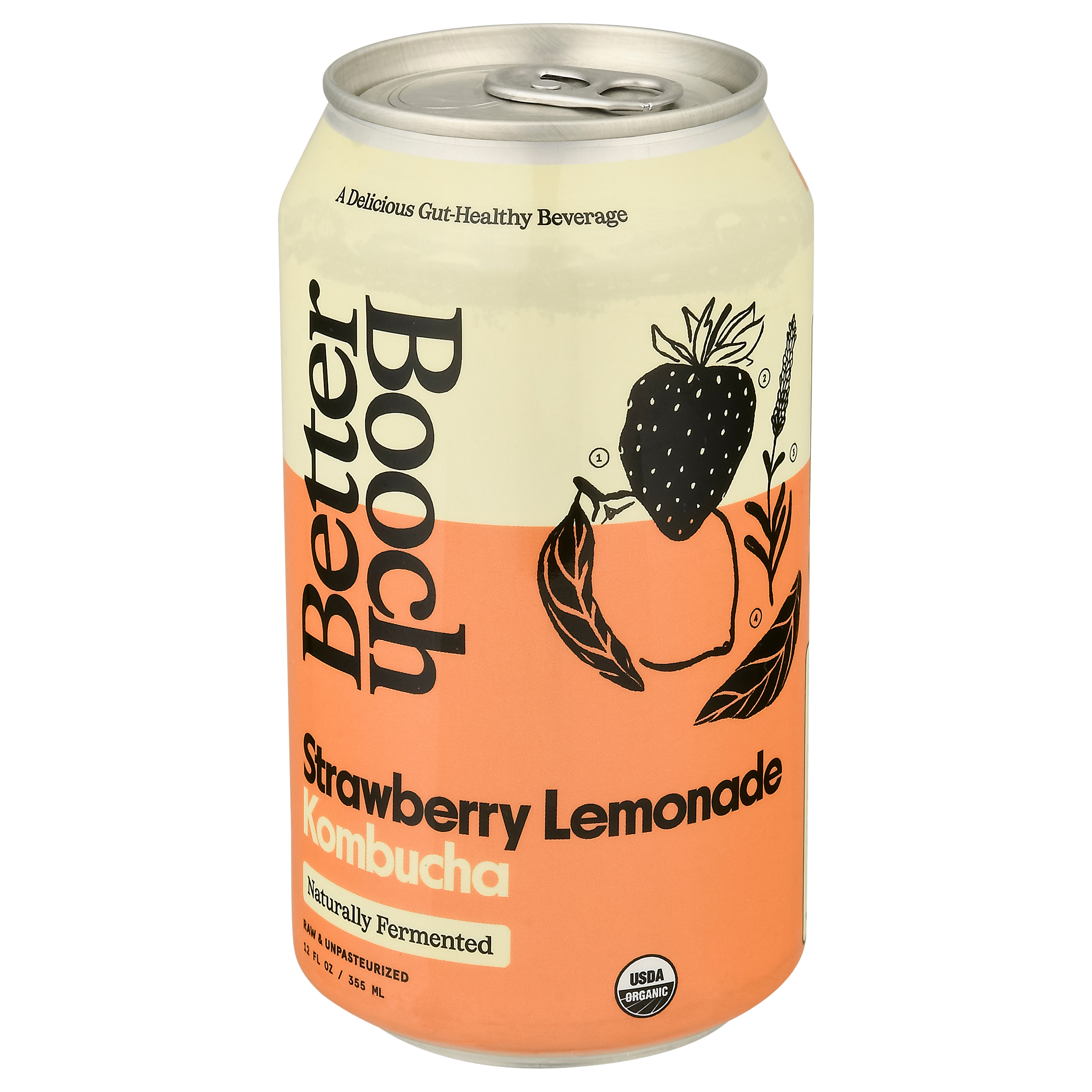 Better Booch Strawberry Lemonade Kombucha