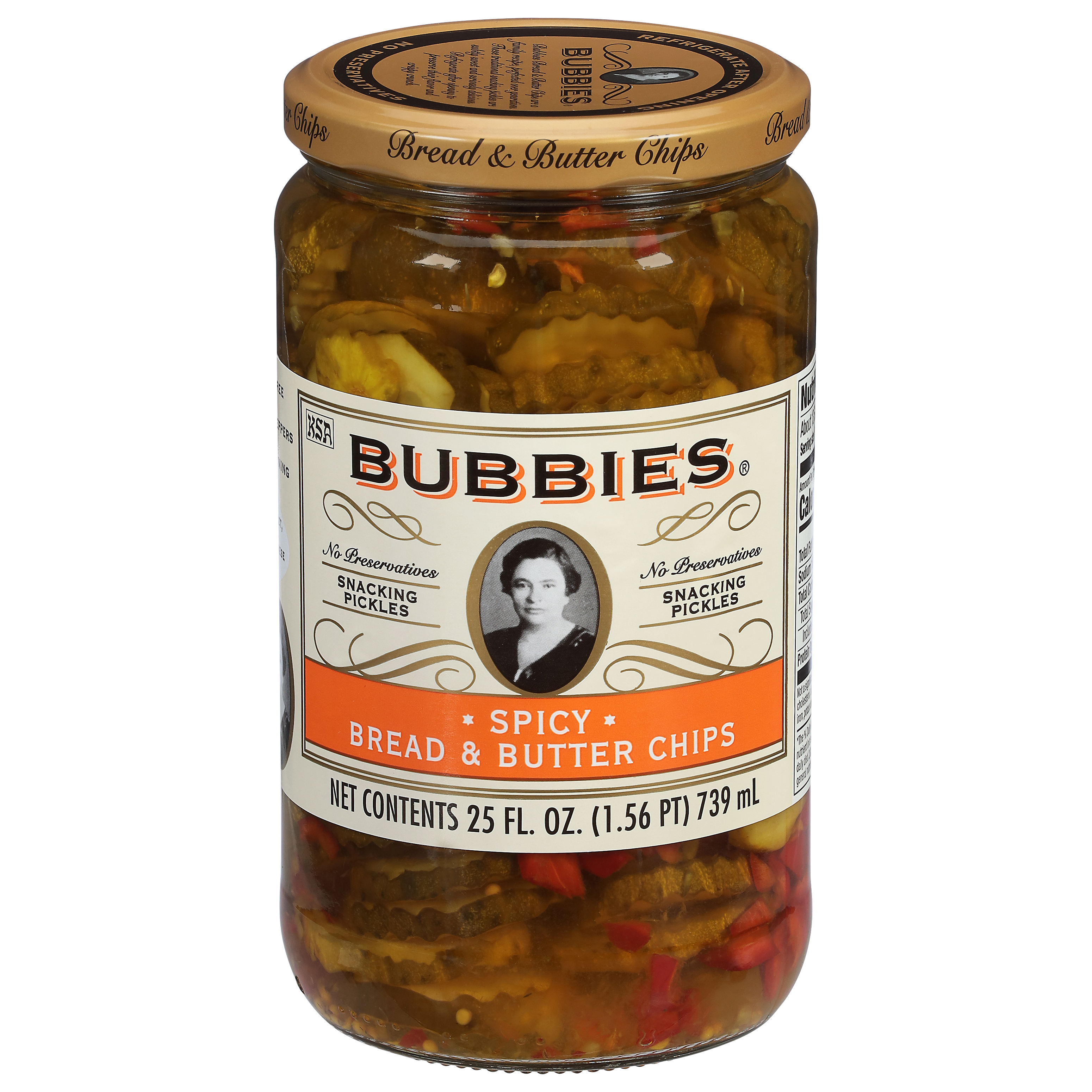 Bubbies Spicy Bread & Butter Chips