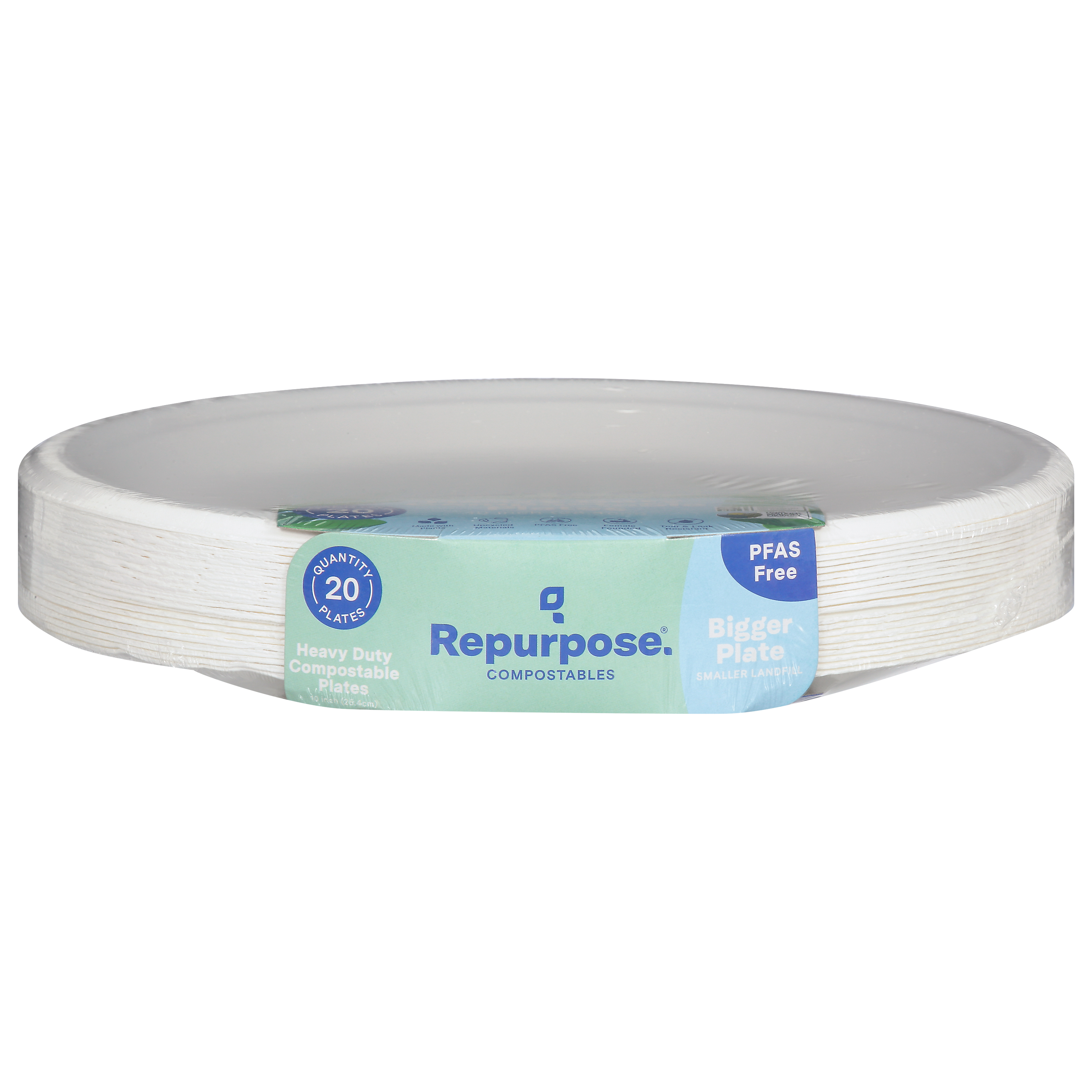 Repurpose Compostables 10 Inch Heavy Duty Plates