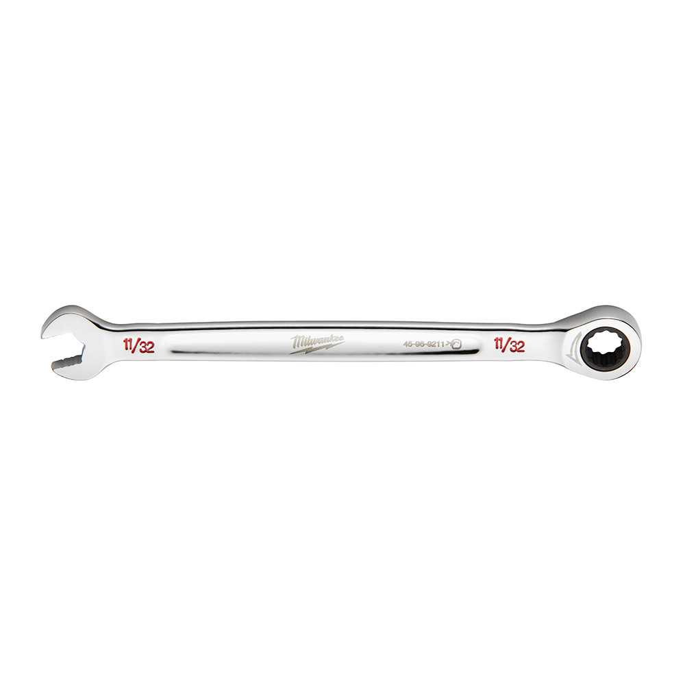 11/32 in. SAE Ratcheting Combination Wrench