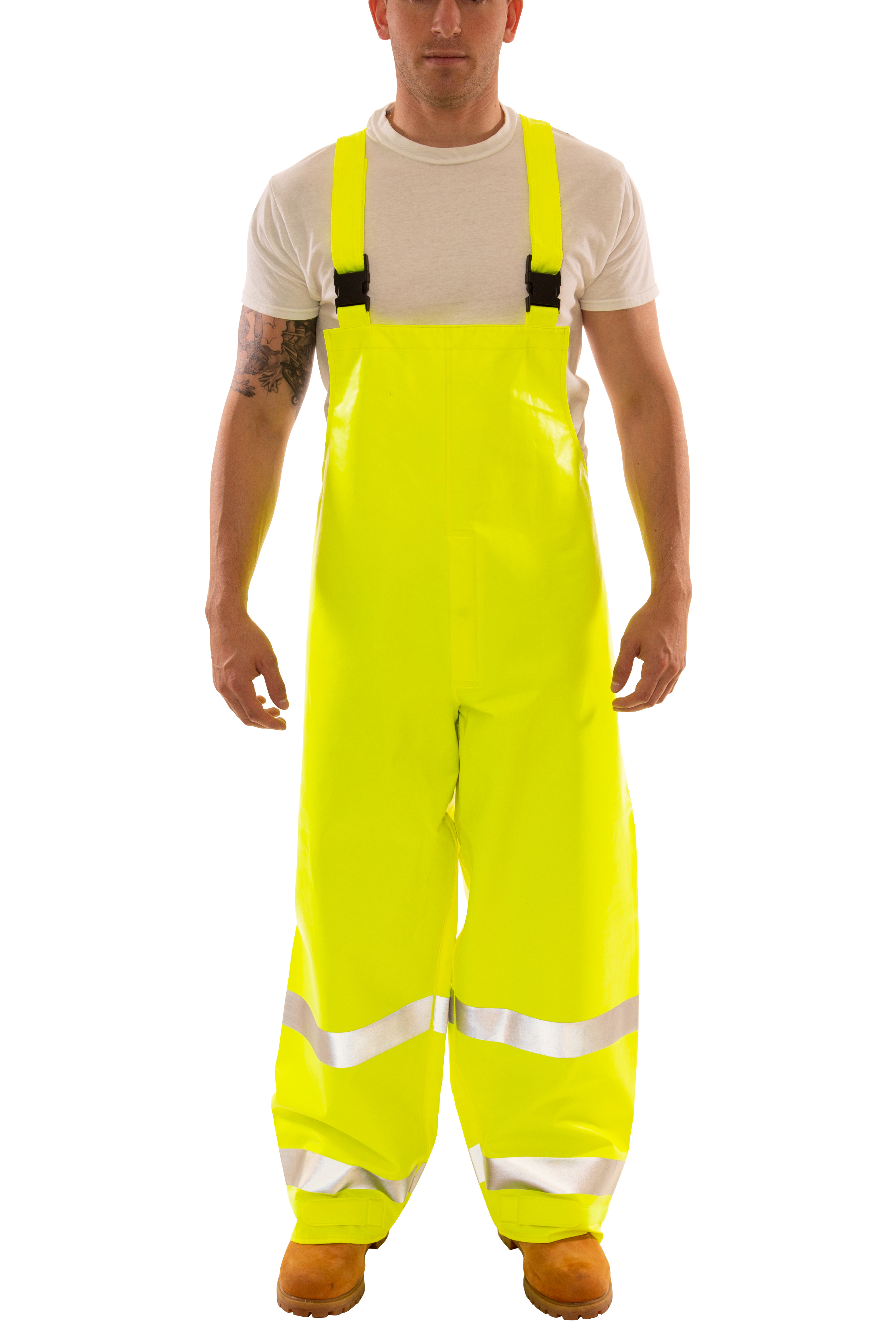 Tingley Eclipse Overalls in Fluorescent Yellow - Arc Flash Protection