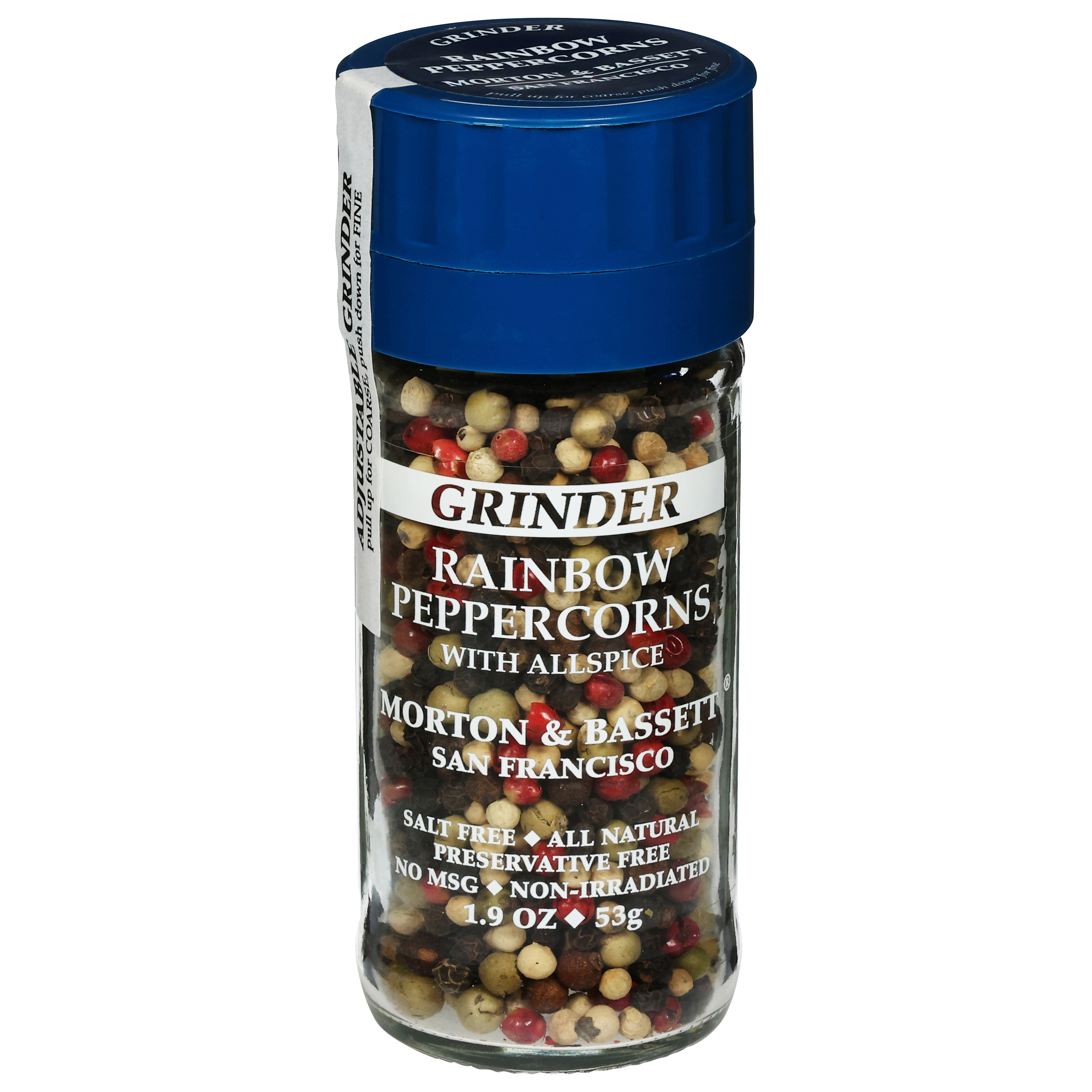 Morton & Bassett Grinder Rainbow Peppercorns with Allspice
