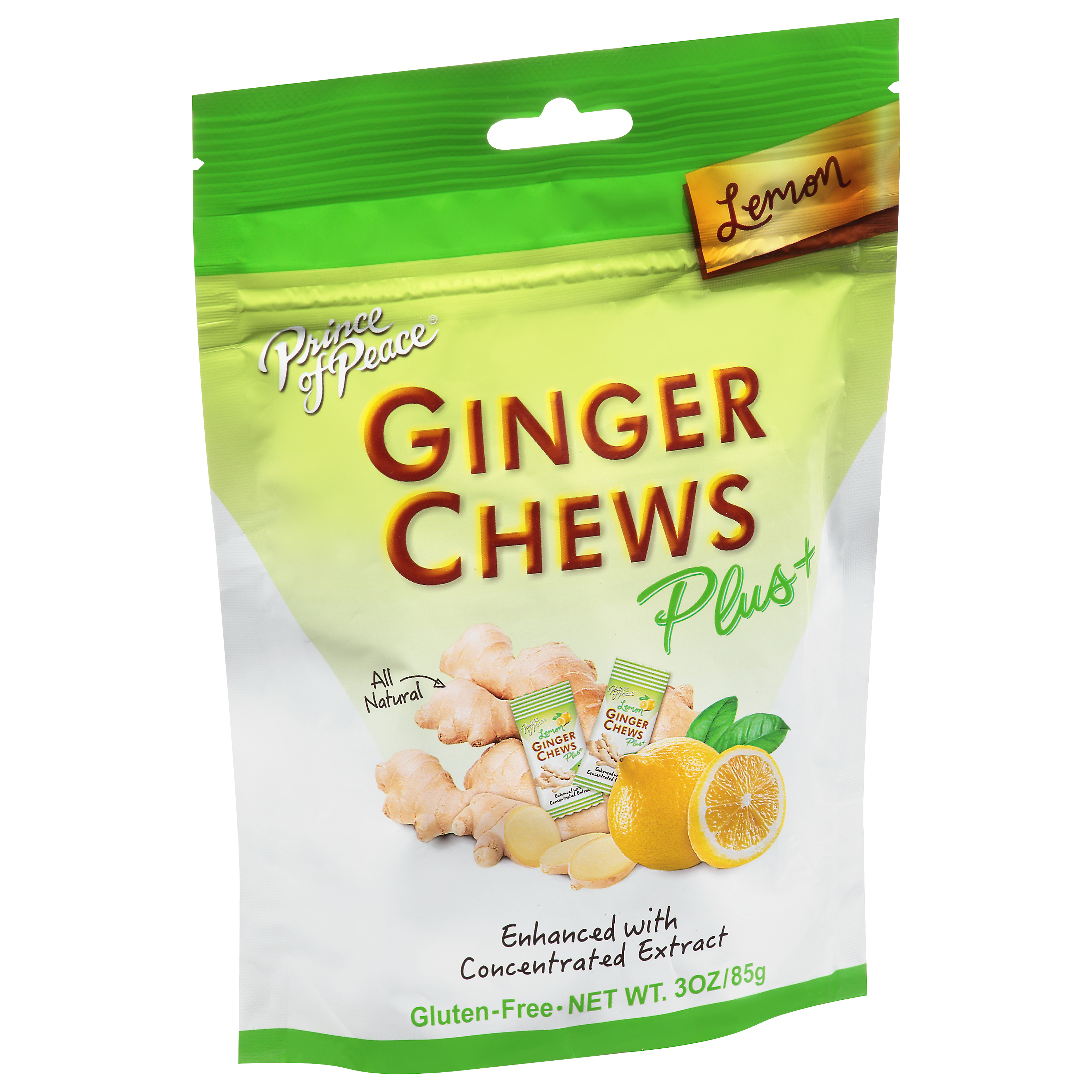 Prince of Peace Lemon Ginger Chews Plus+
