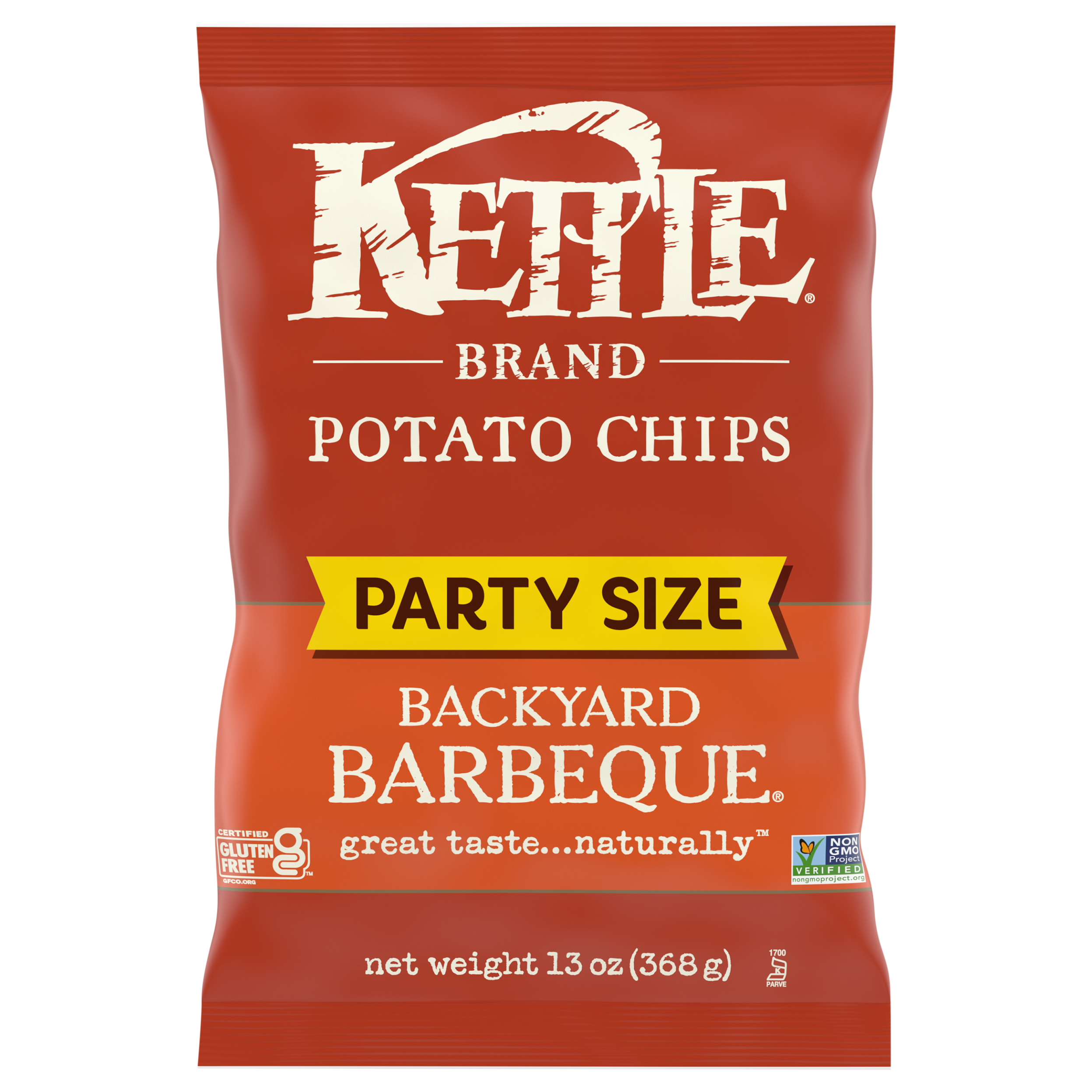Kettle Brand Backyard Barbeque Potato Chips Party Size