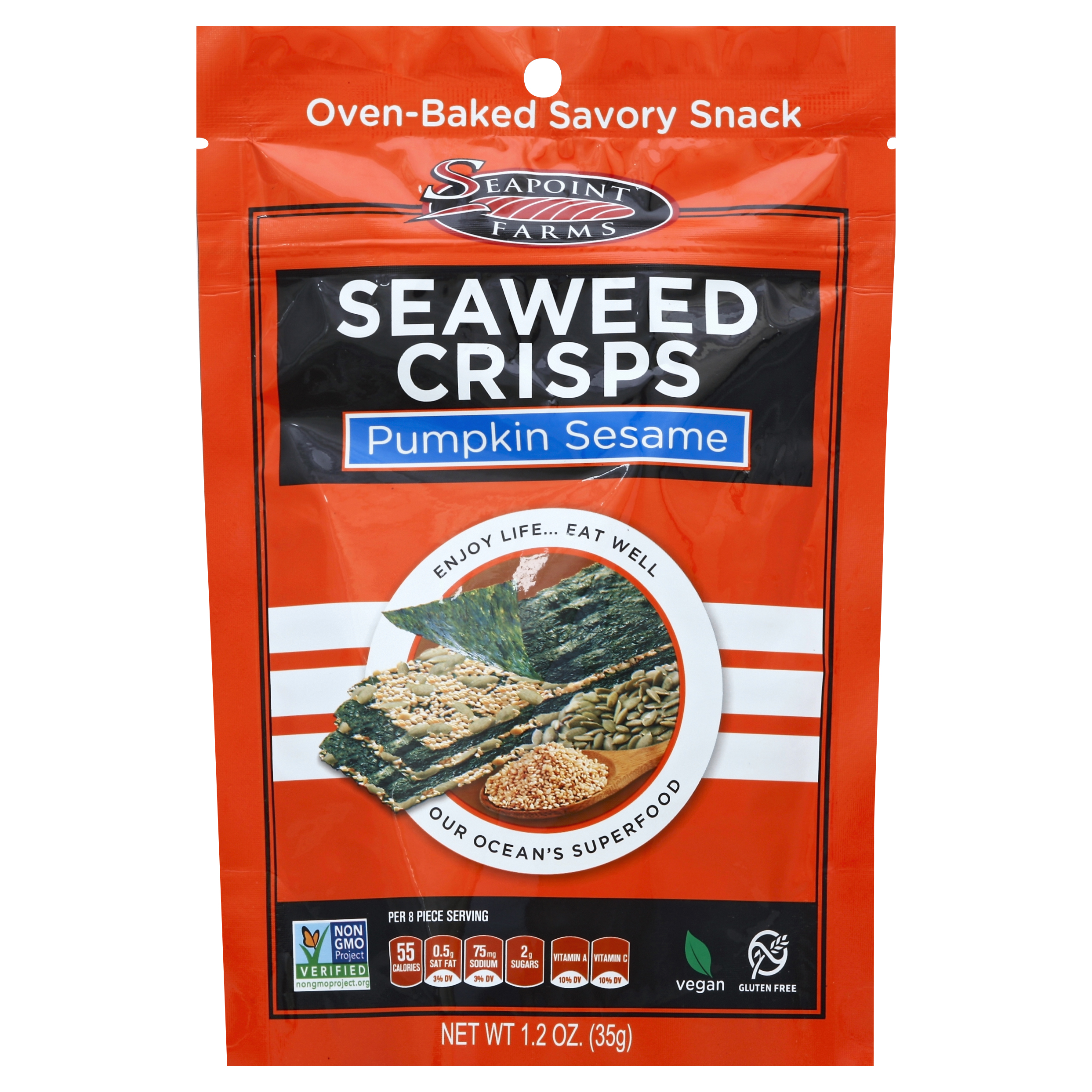 Seapoint Farms Seaweed Crisps