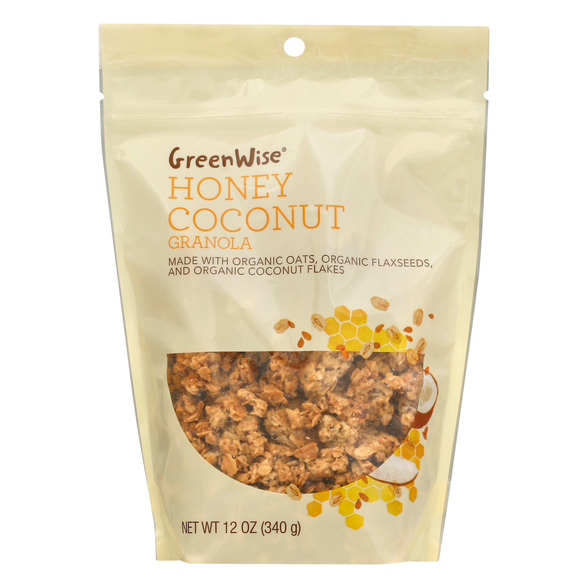 GreenWise Honey Coconut Granola 12.0 oz BAG