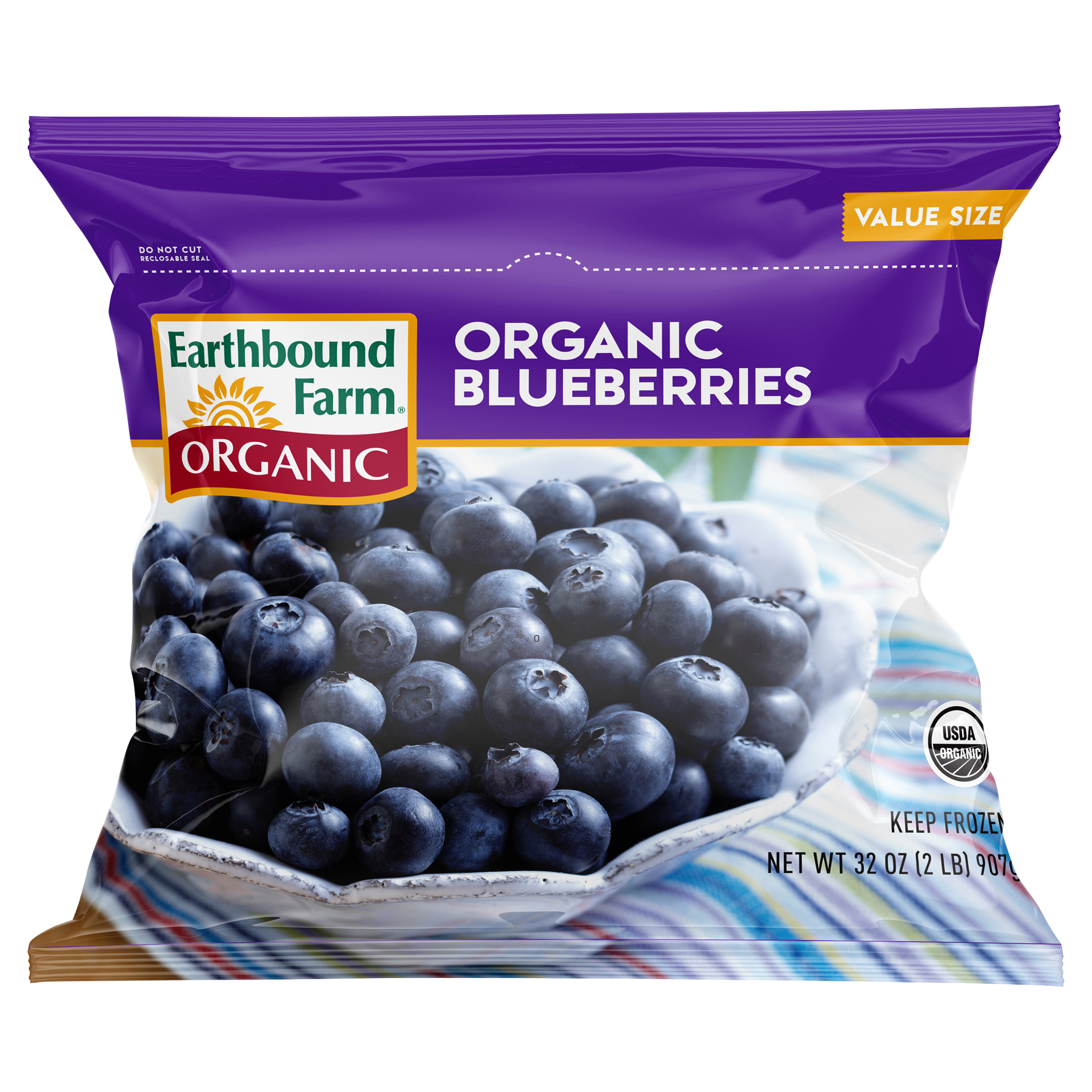 Earthbound Farm Organic Blueberries Value Size